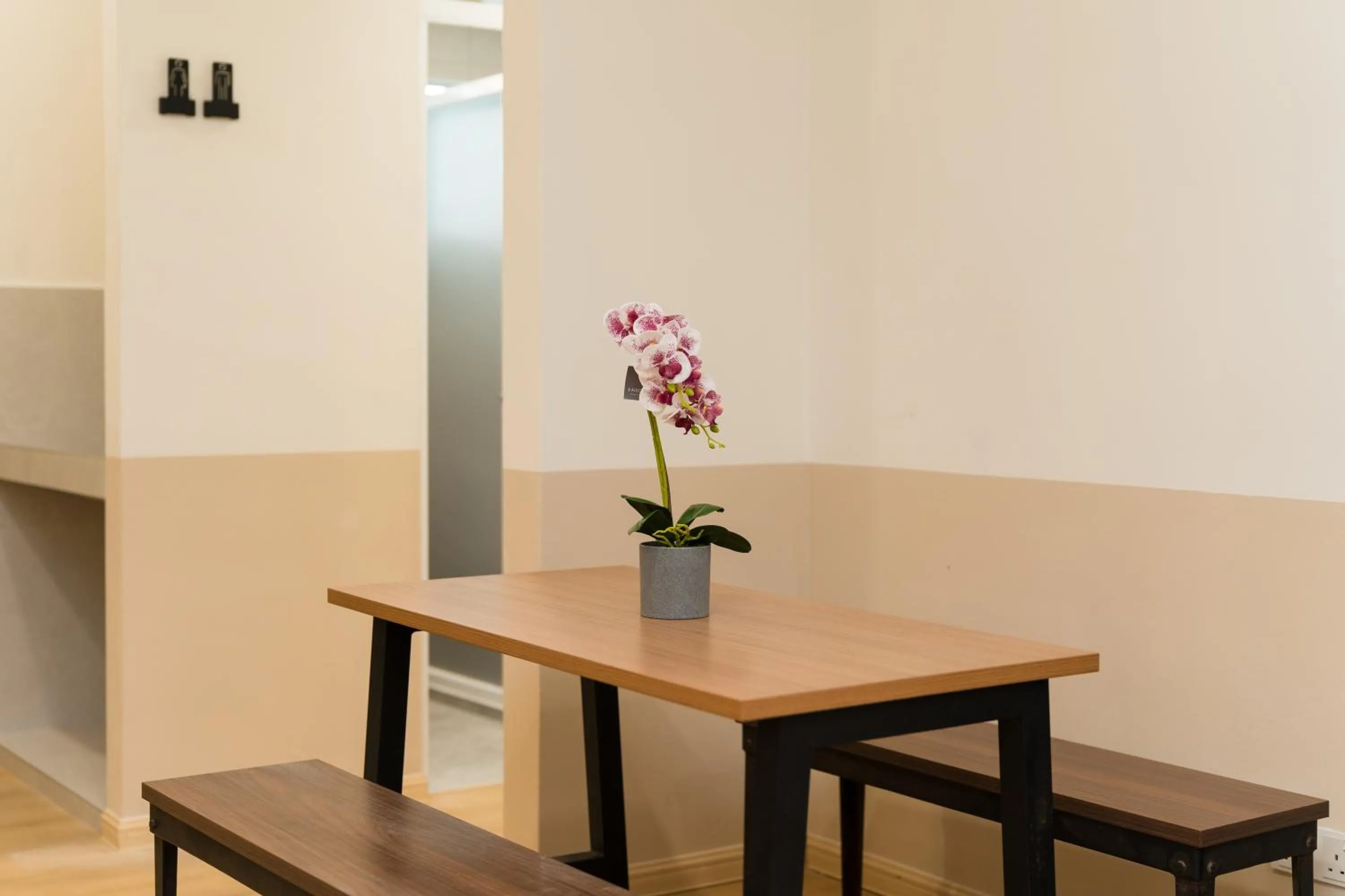 Dining area in LumaNest Senawang