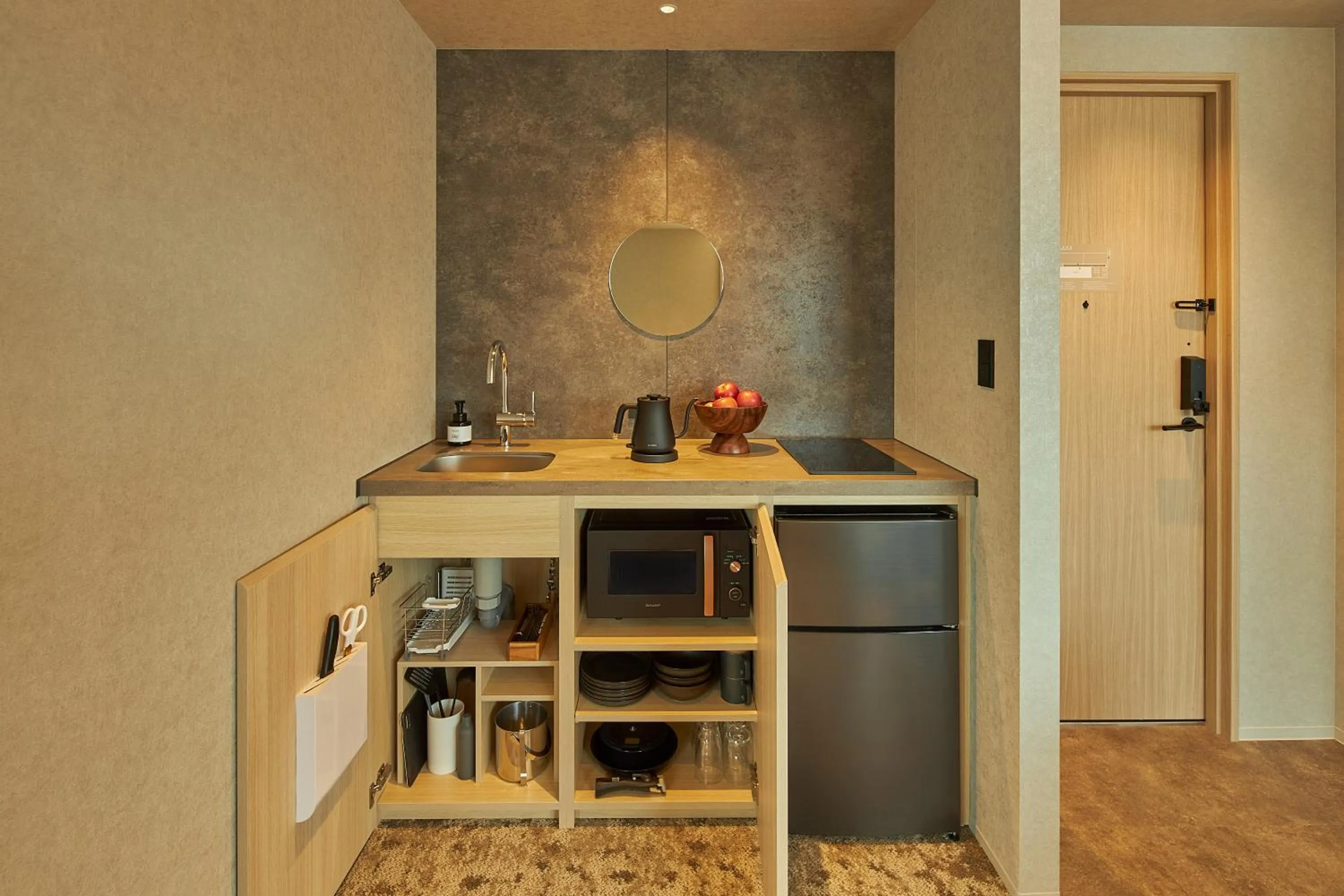 kitchen in FAV LUX Kagoshima Tenmonkan