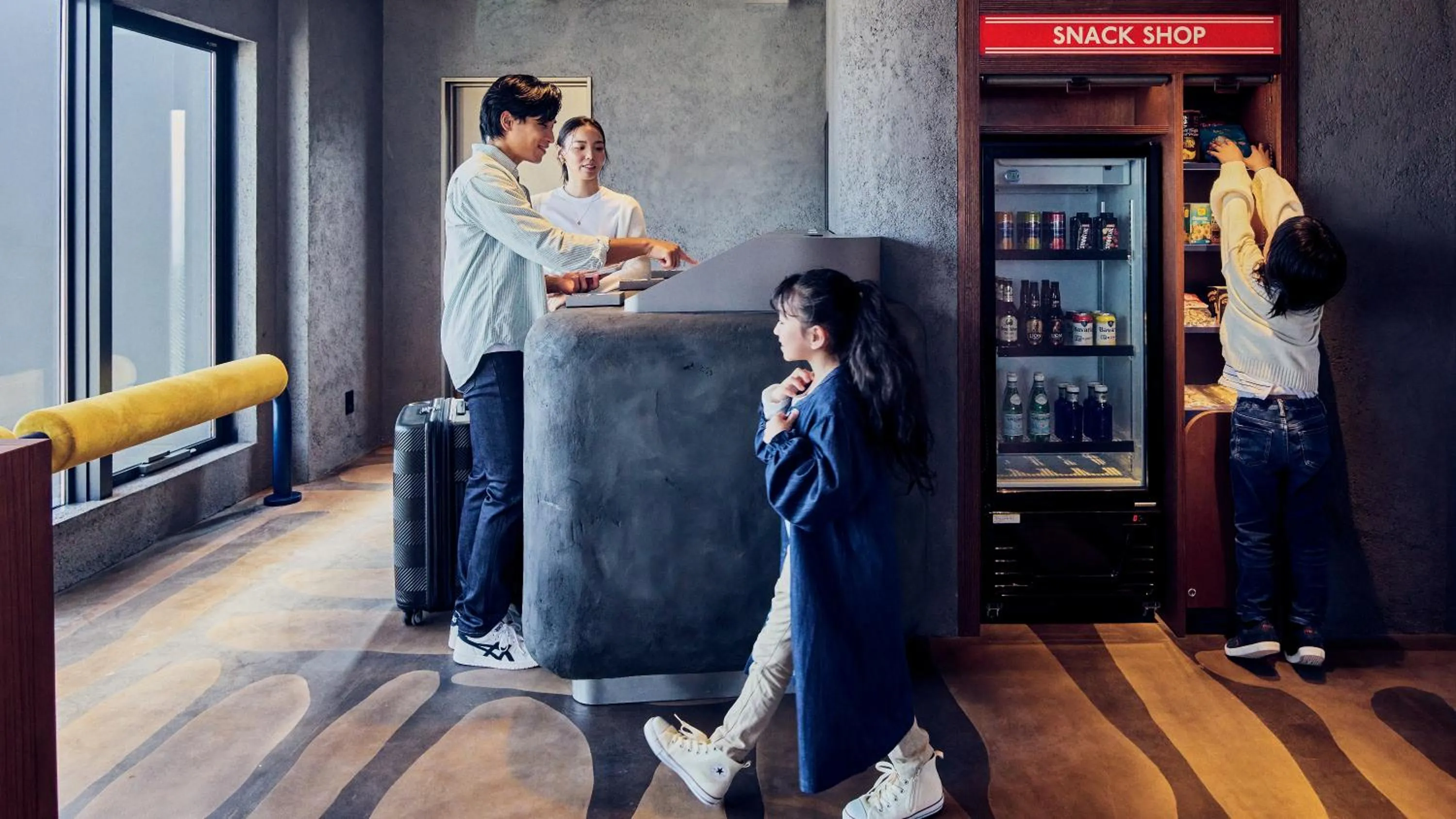 Lobby or reception in FAV LUX Kagoshima Tenmonkan