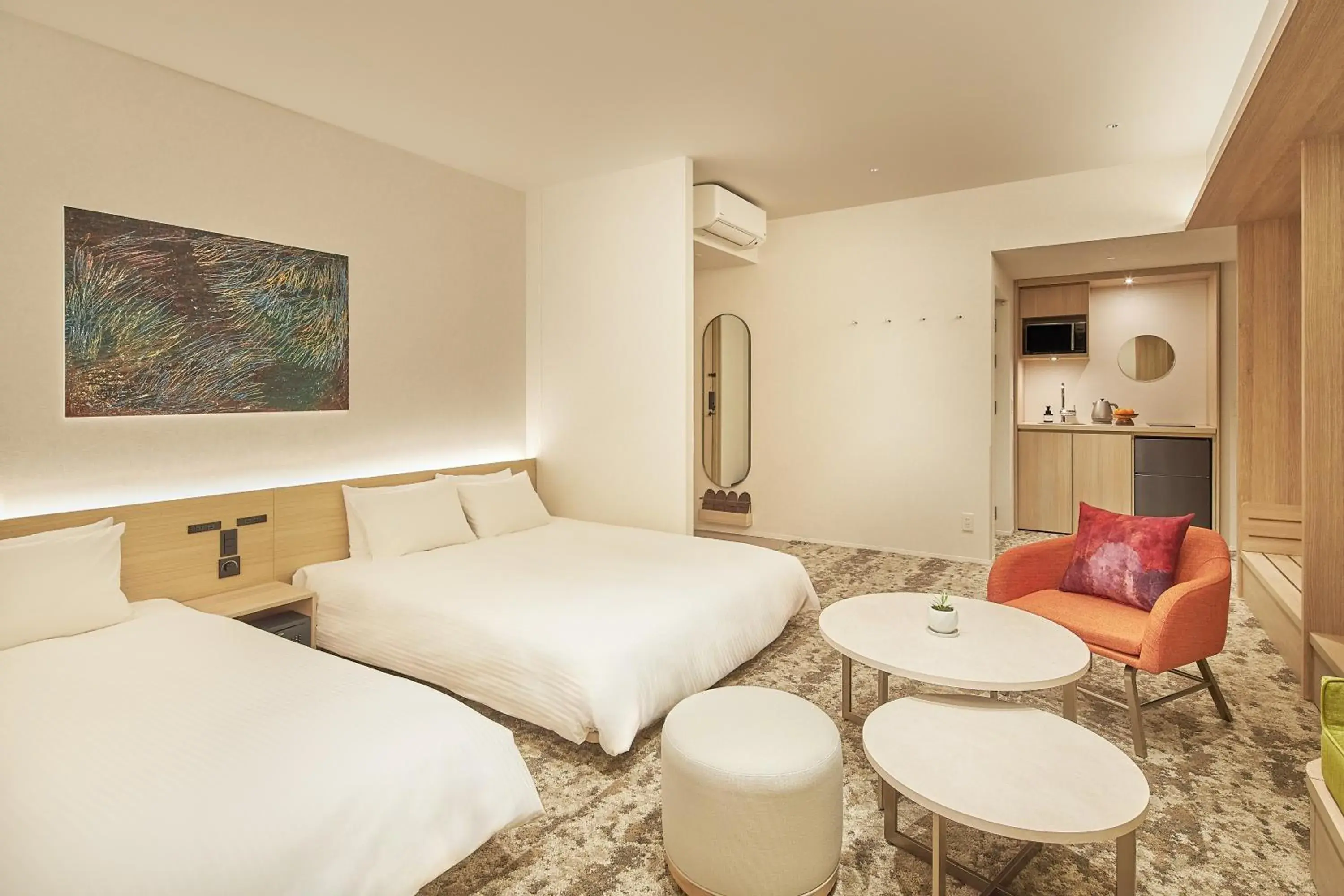 Twin Room - Disability Access in FAV LUX Kagoshima Tenmonkan Twin Room - Disability Access in FAV LUX Kagoshima Tenmonkan