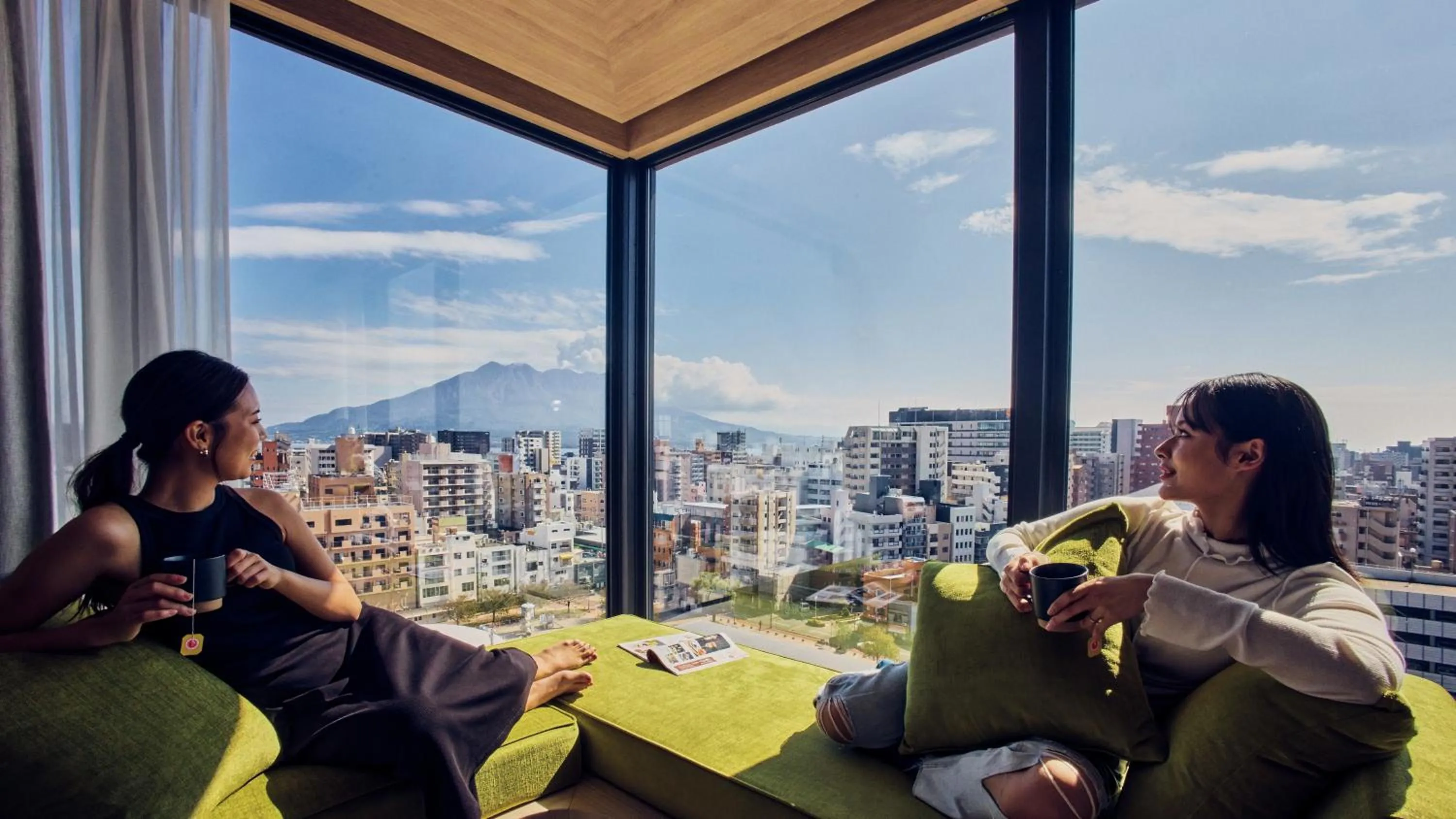 City view in FAV LUX Kagoshima Tenmonkan