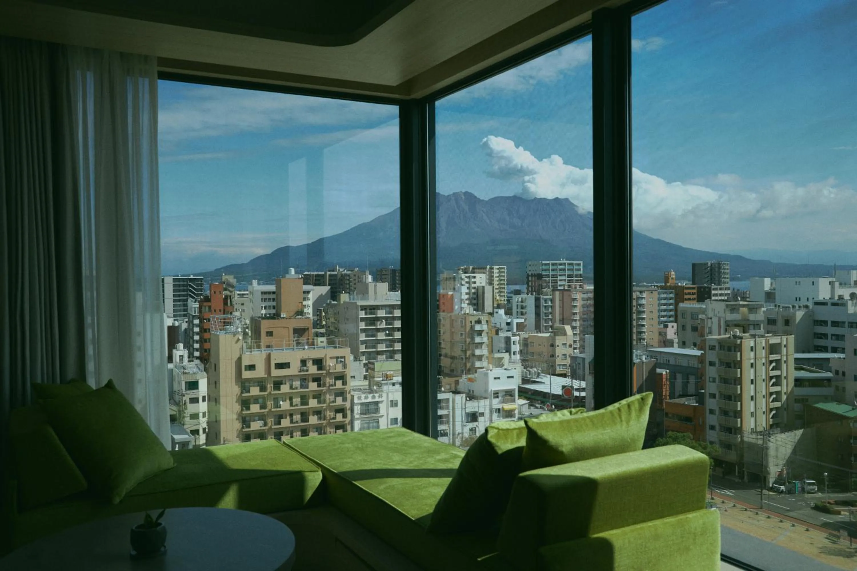 View (from property/room) in FAV LUX Kagoshima Tenmonkan