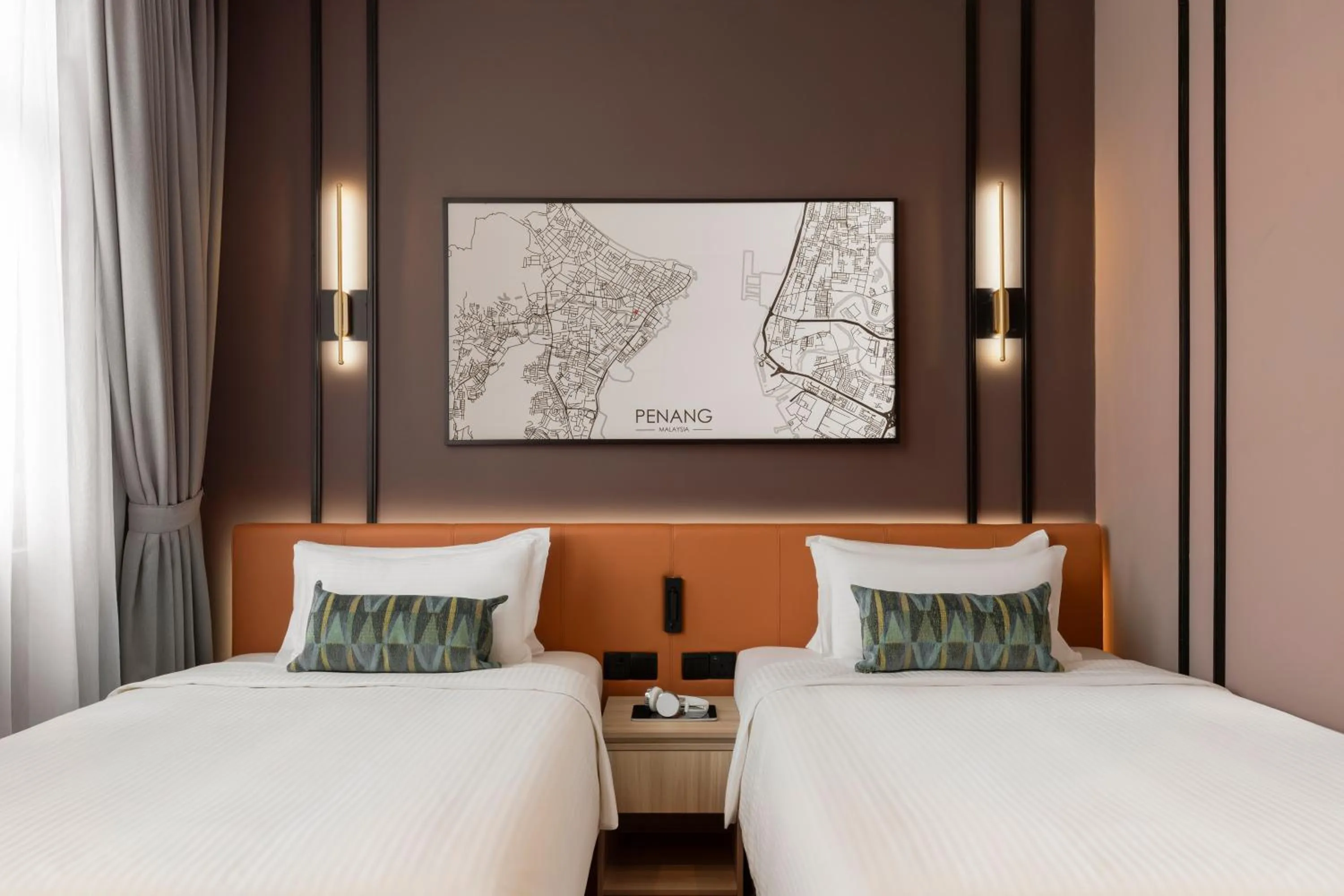 Bed in Citadines Connect Cecil Georgetown Penang