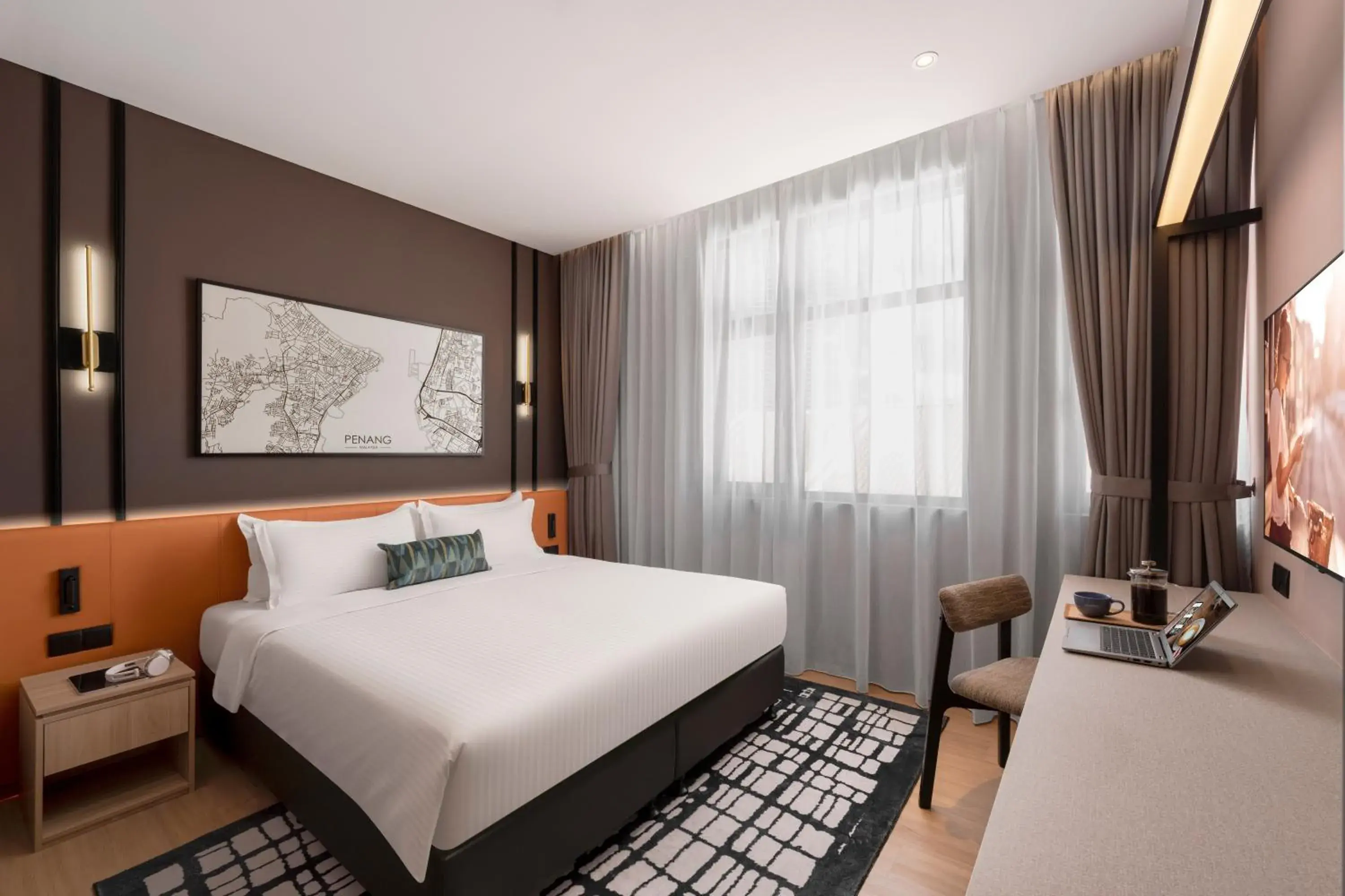 Deluxe King in Citadines Connect Cecil Georgetown Penang Deluxe King in Citadines Connect Cecil Georgetown Penang