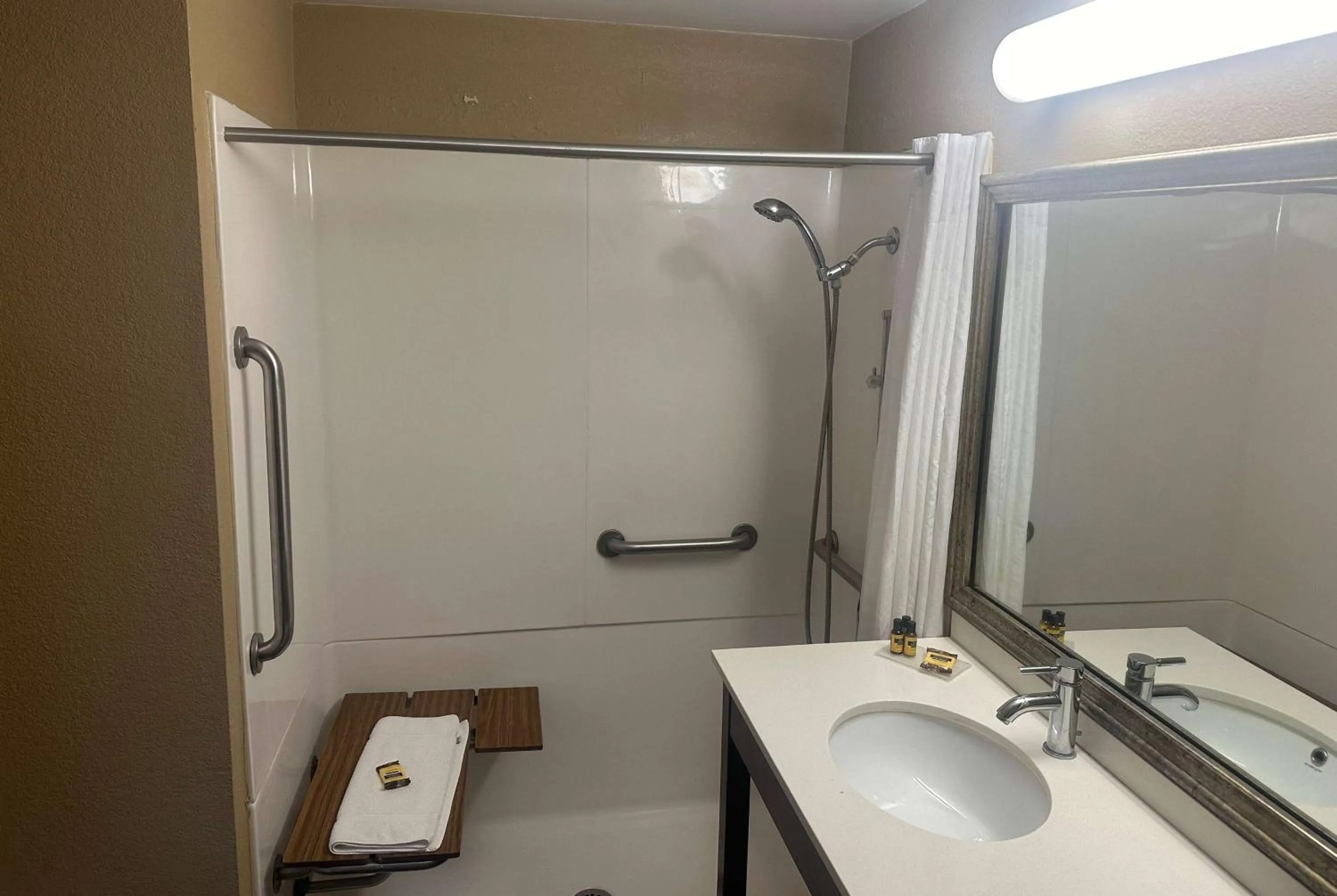 Bathroom in Wingate by Wyndham Harrisburg Near Hershey