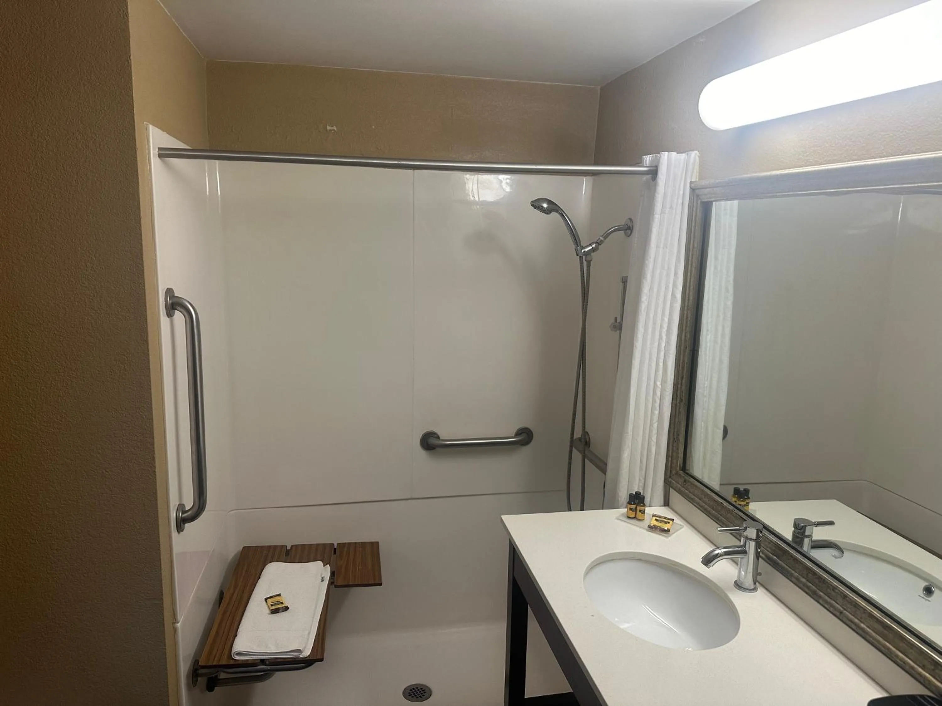 Shower in Wingate by Wyndham Harrisburg Near Hershey