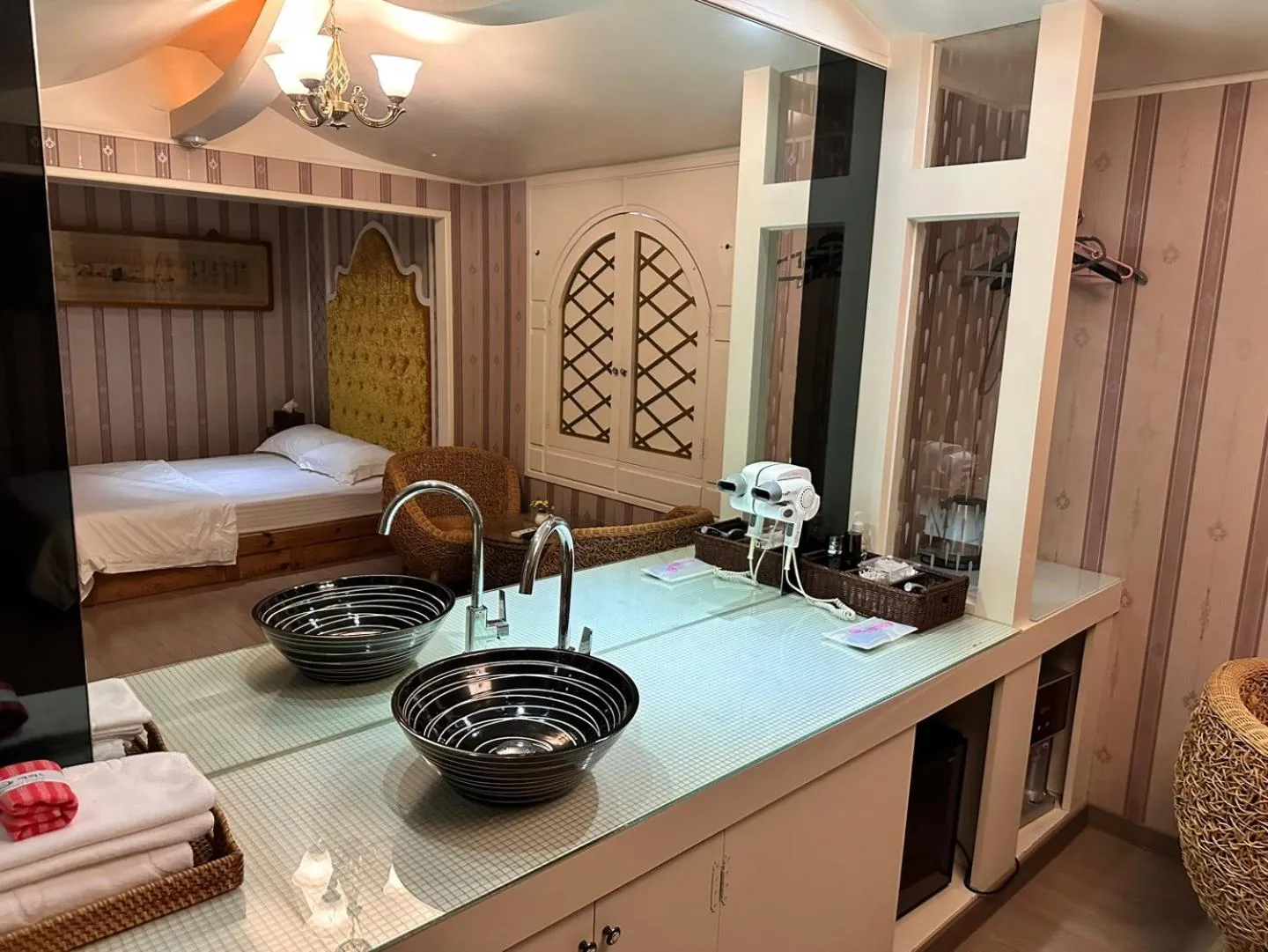 Bed in Arirang Hanok Stay