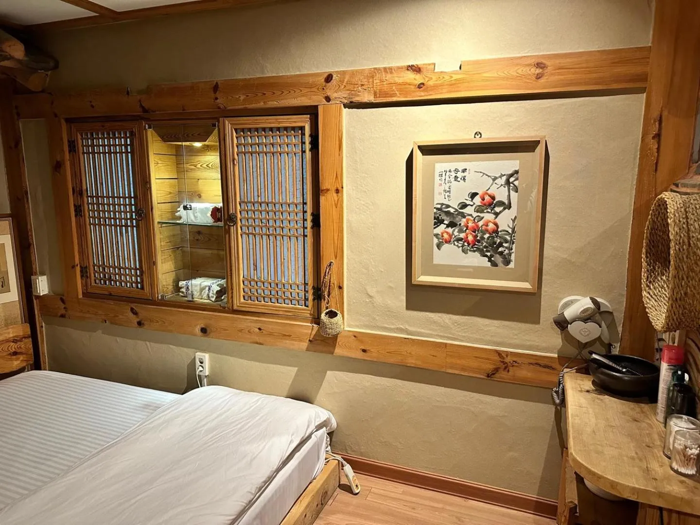 Bed in Arirang Hanok Stay