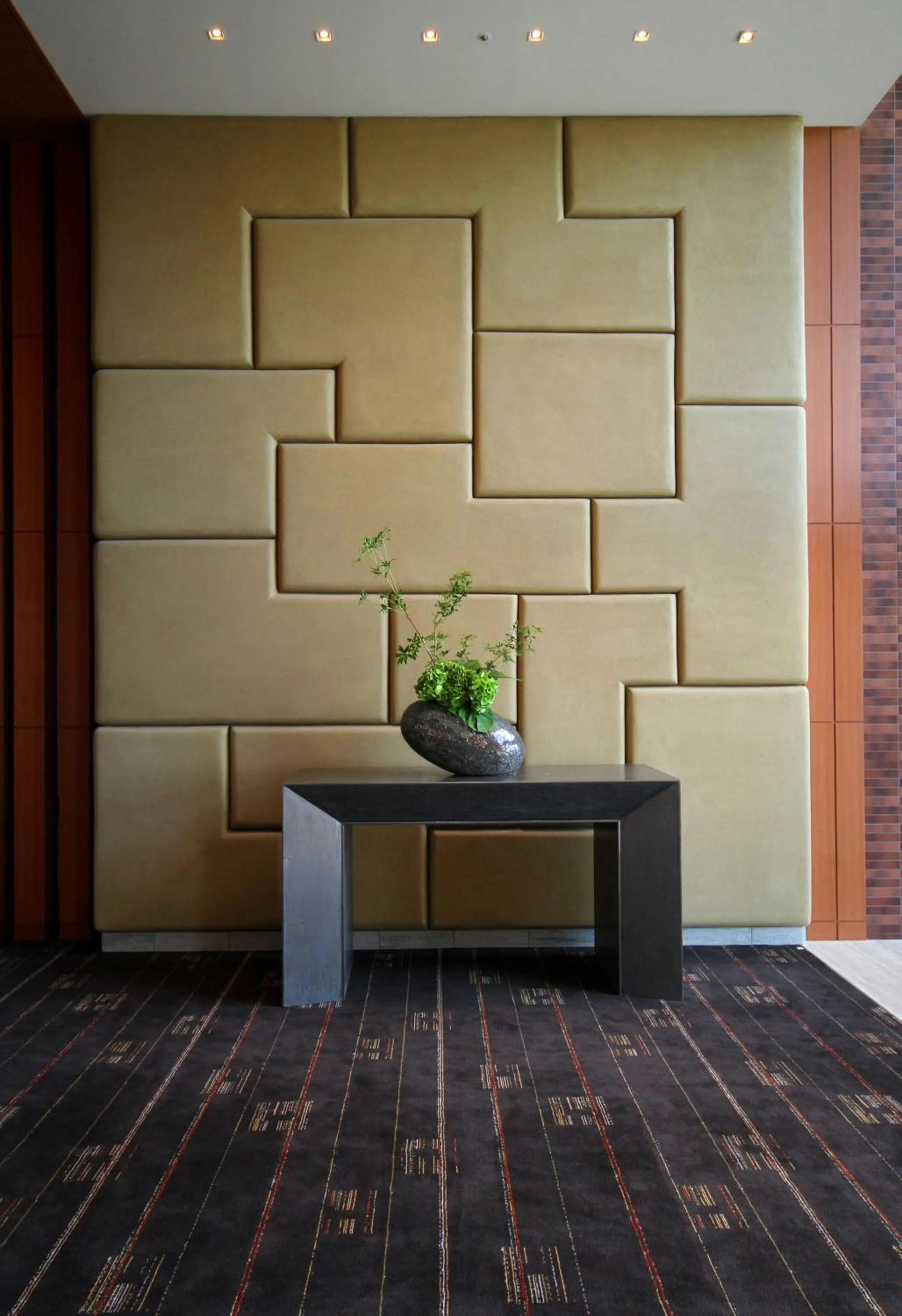 Decorative detail in Nippondaira Hotel