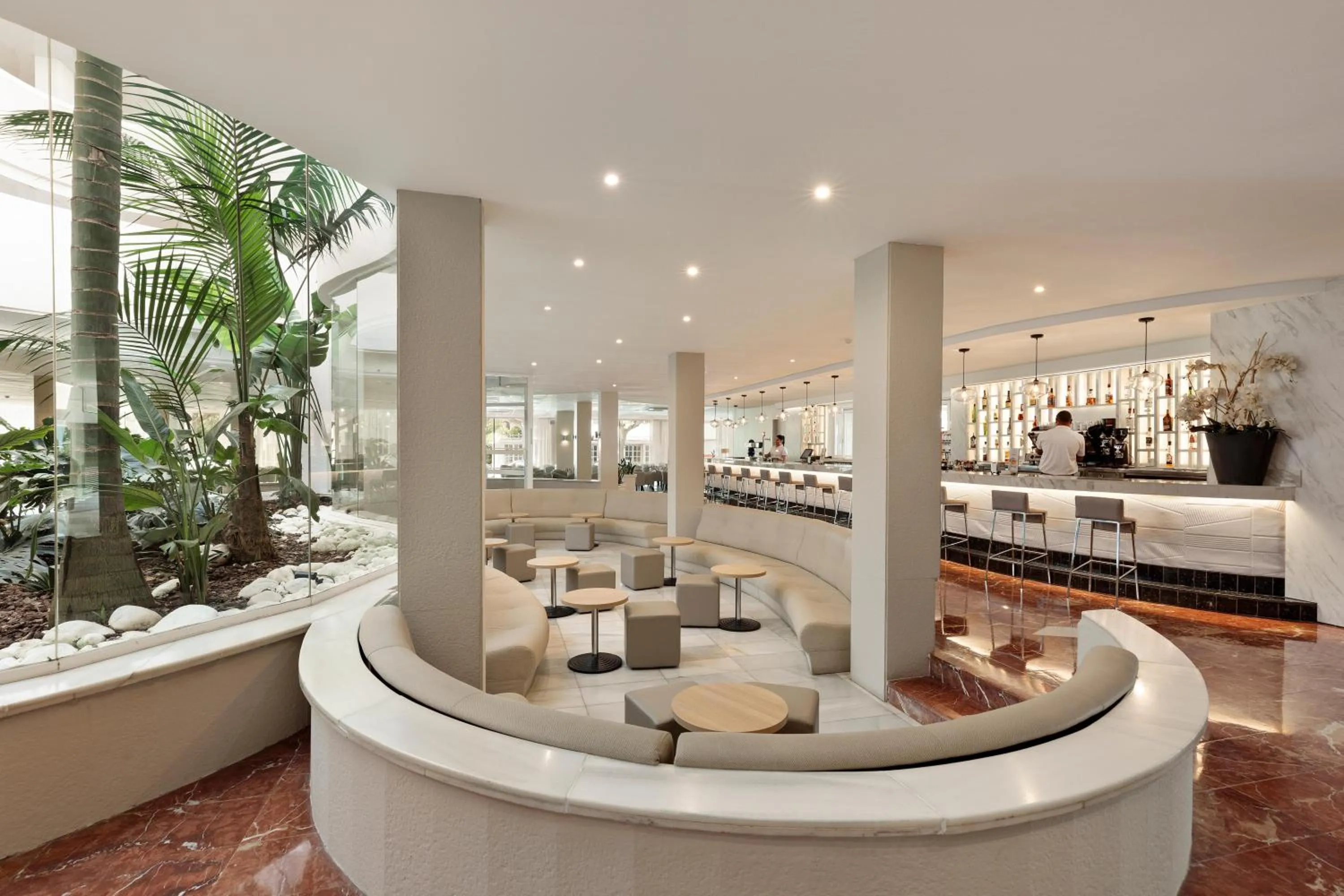 Lounge or bar in Hotel Best Da Vinci