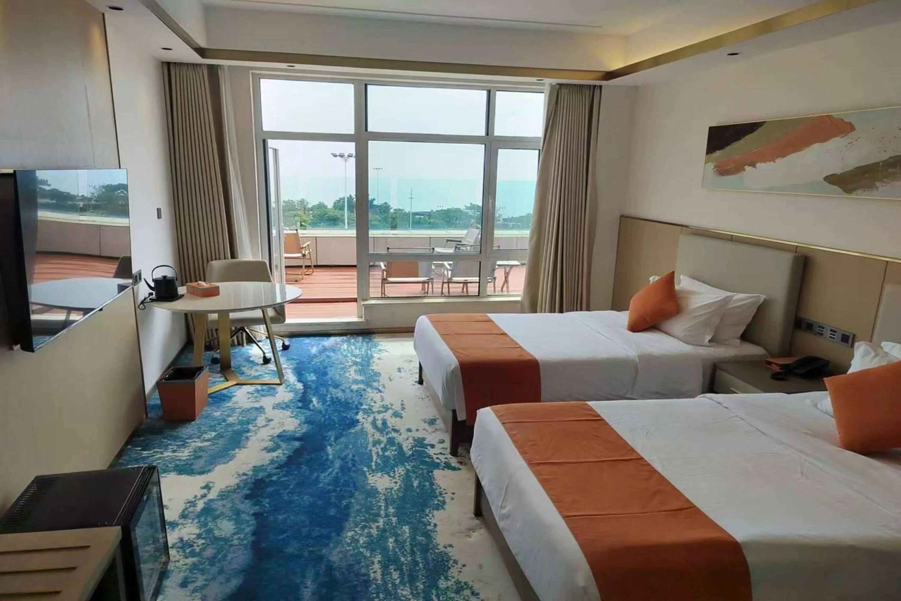 Photo of the whole room in Wyndham Garden Rizhao Donggang Resort