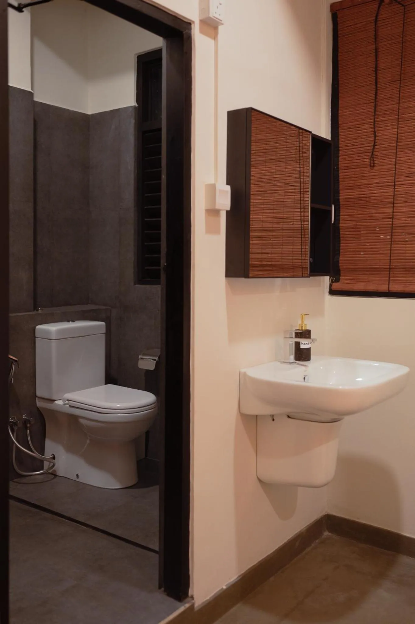 Bathroom in Snooze Station by Sydney Galle