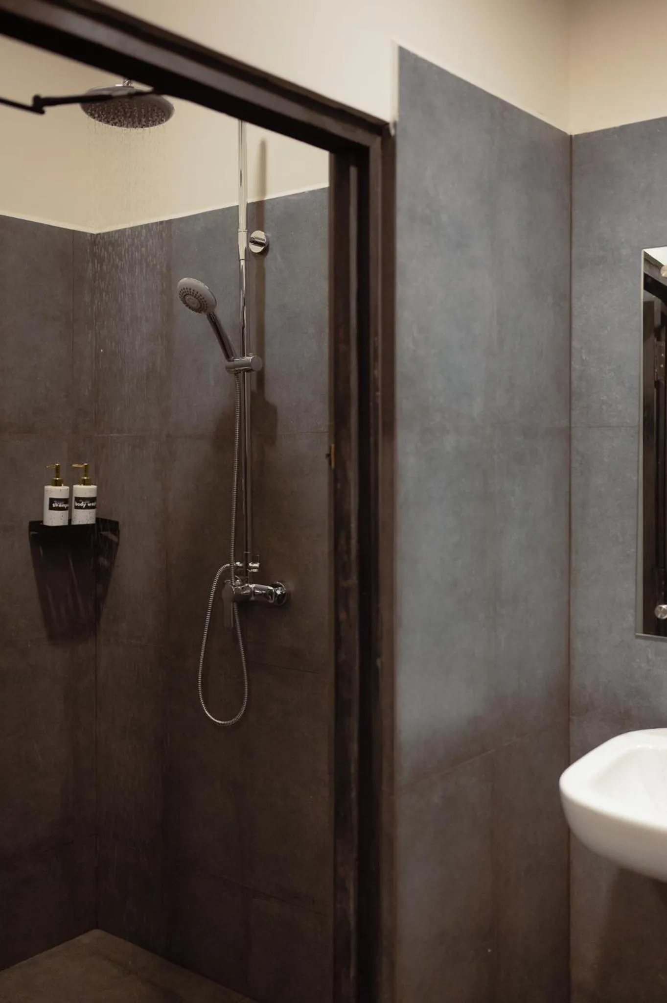 Shower in Snooze Station by Sydney Galle