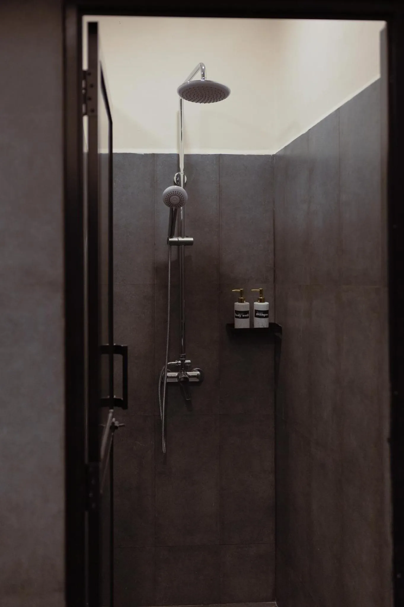 Shower in Snooze Station by Sydney Galle