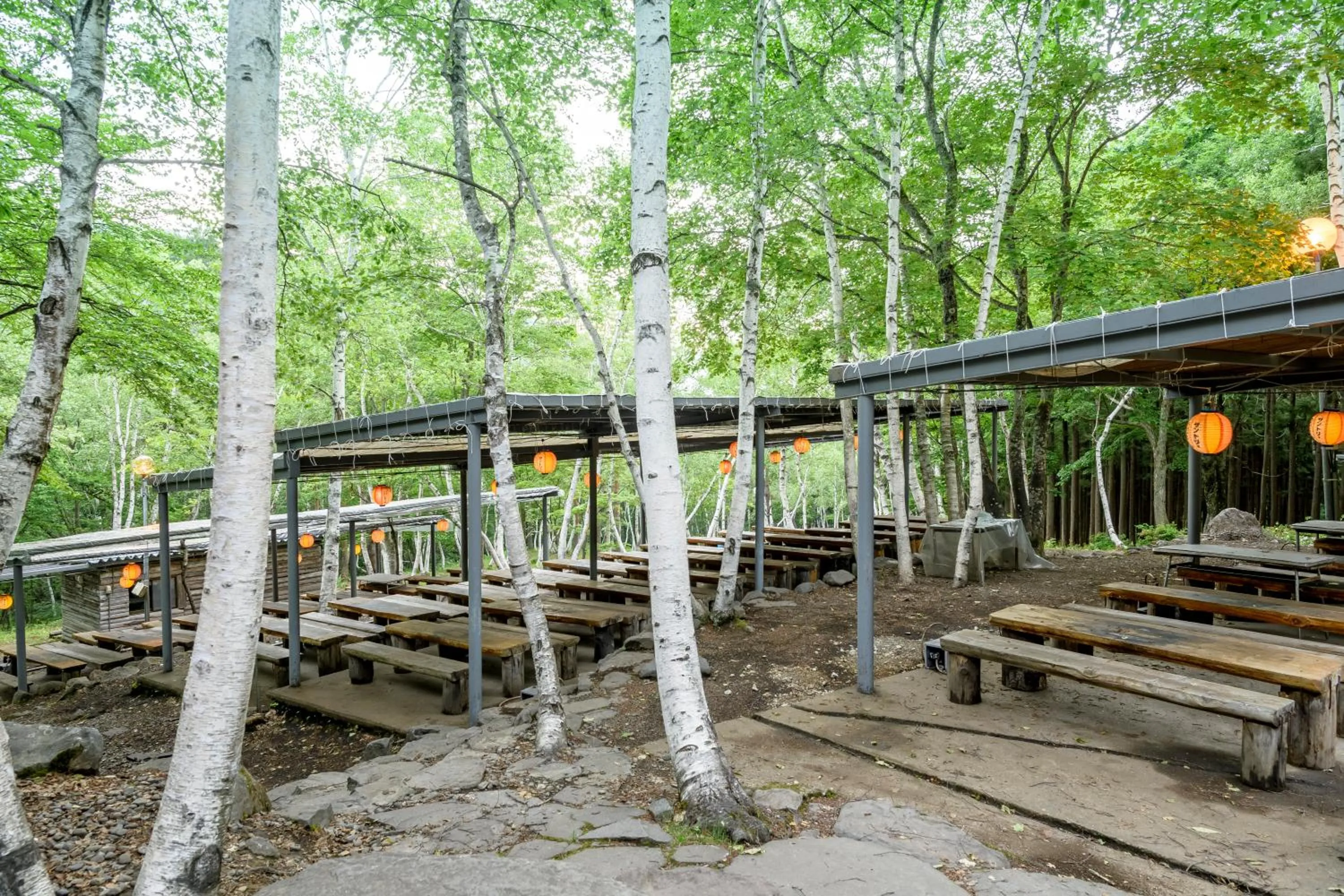 BBQ facilities in Hotel Tagawa