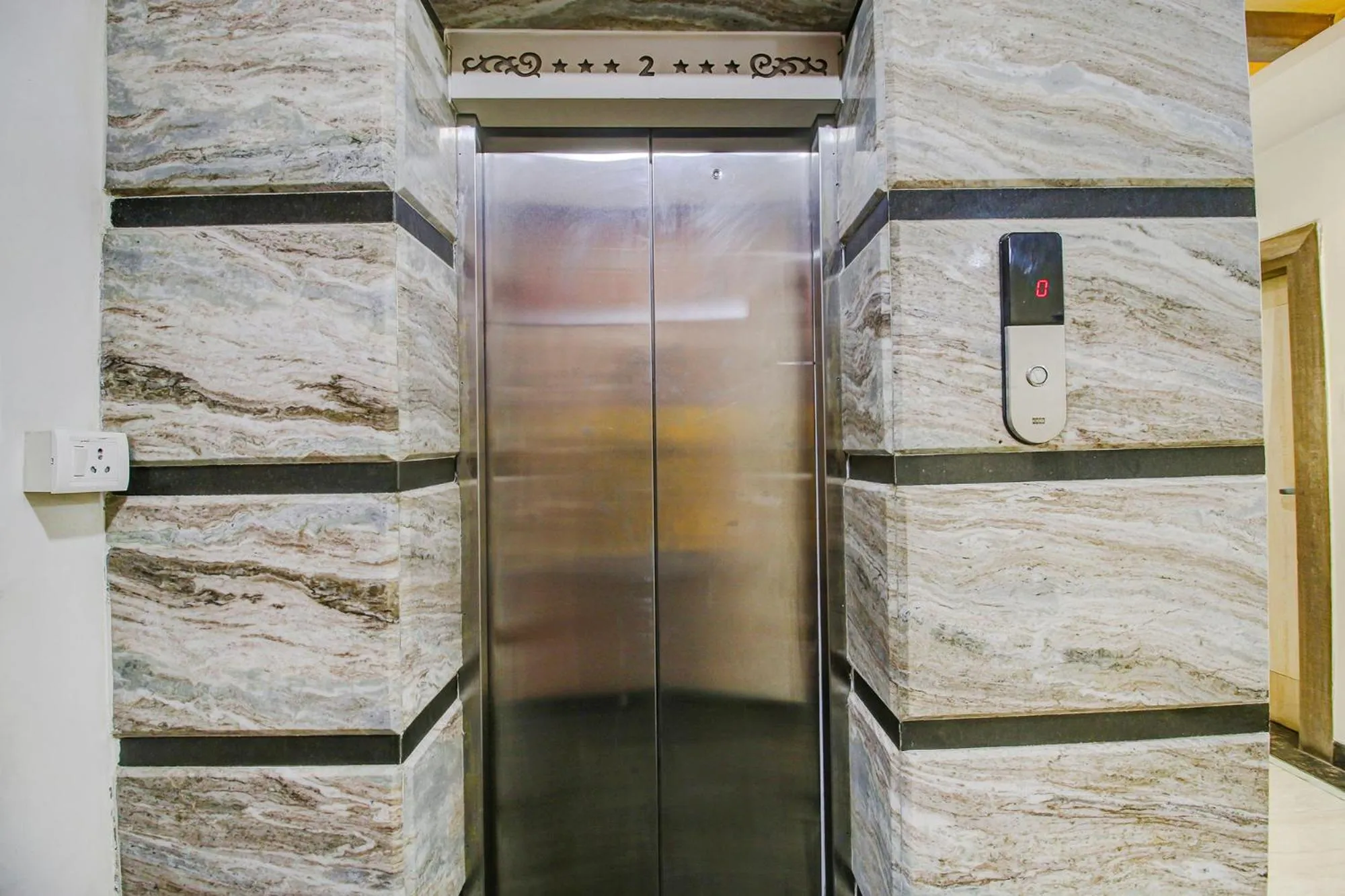 elevator in FabHotel Smriti Star