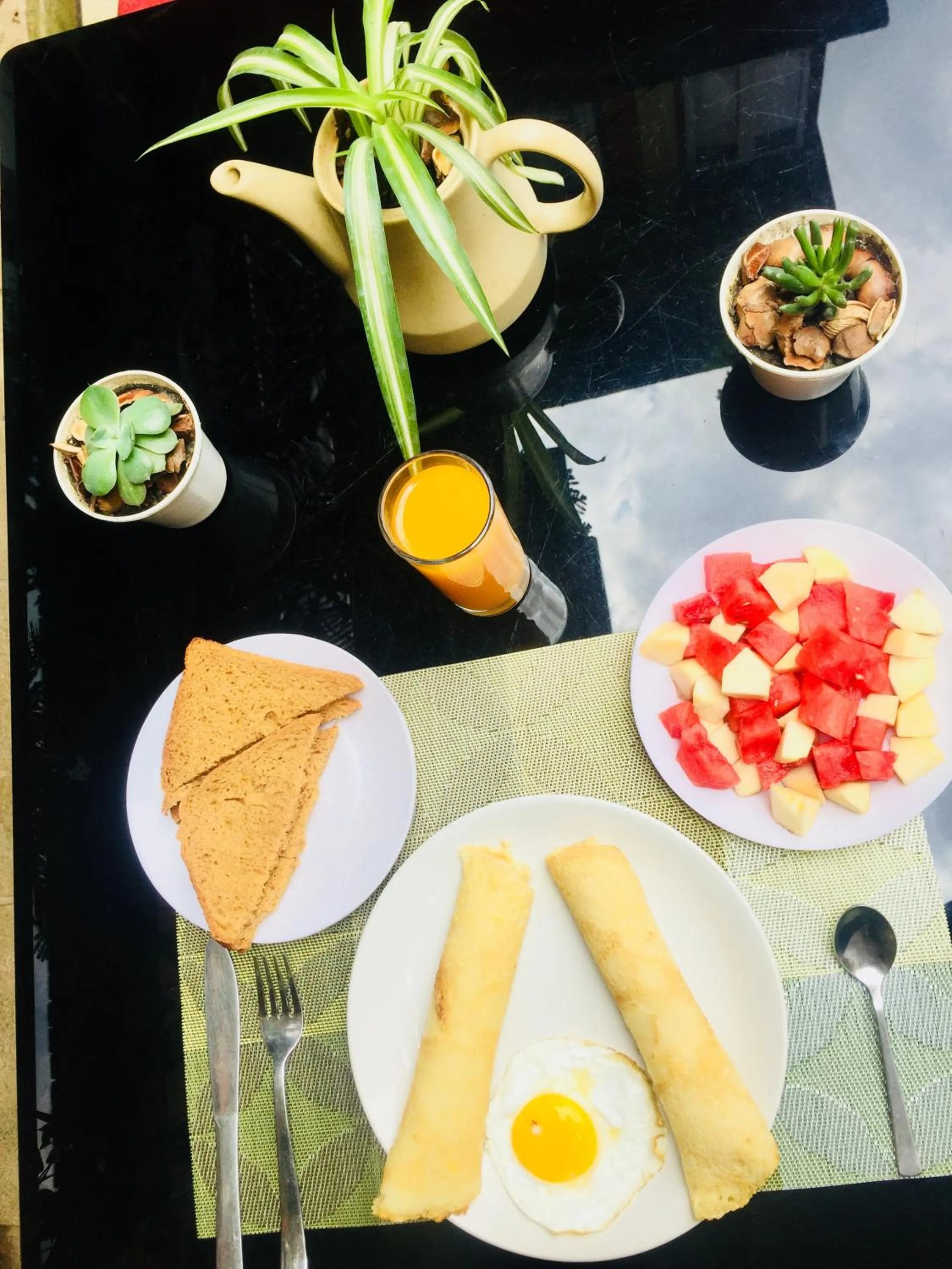 Continental breakfast in Hotel Atlantic