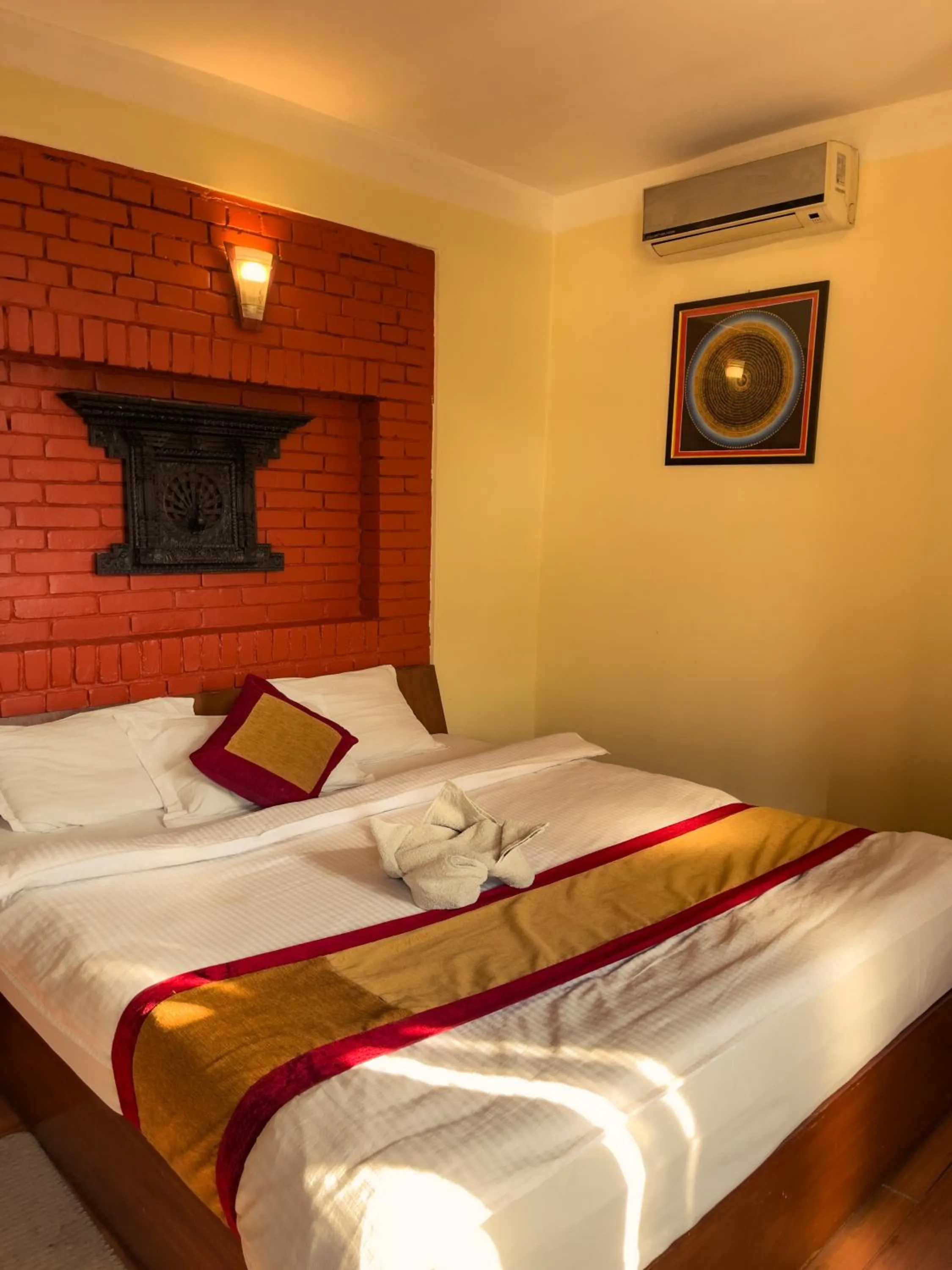 Bed in Hotel Atlantic