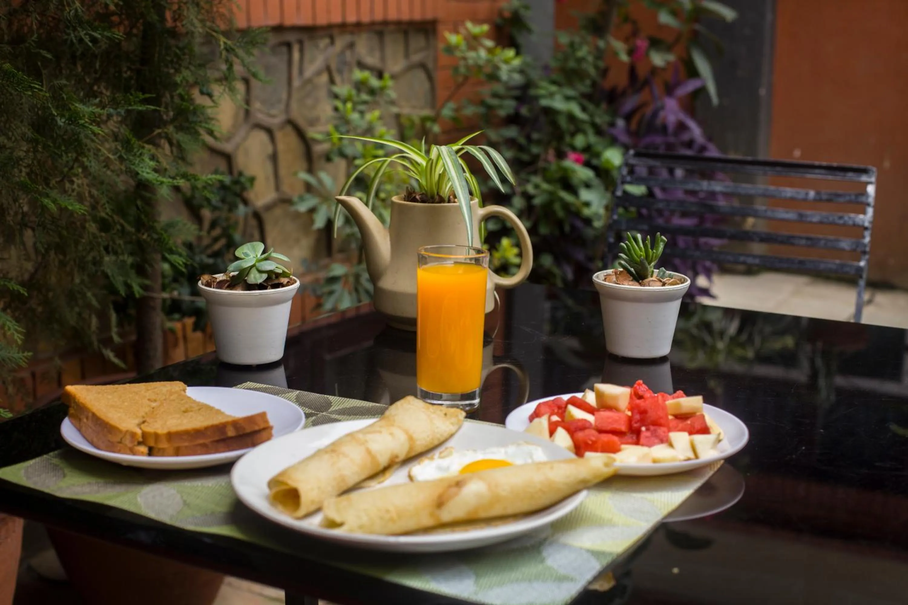 Continental breakfast in Hotel Atlantic