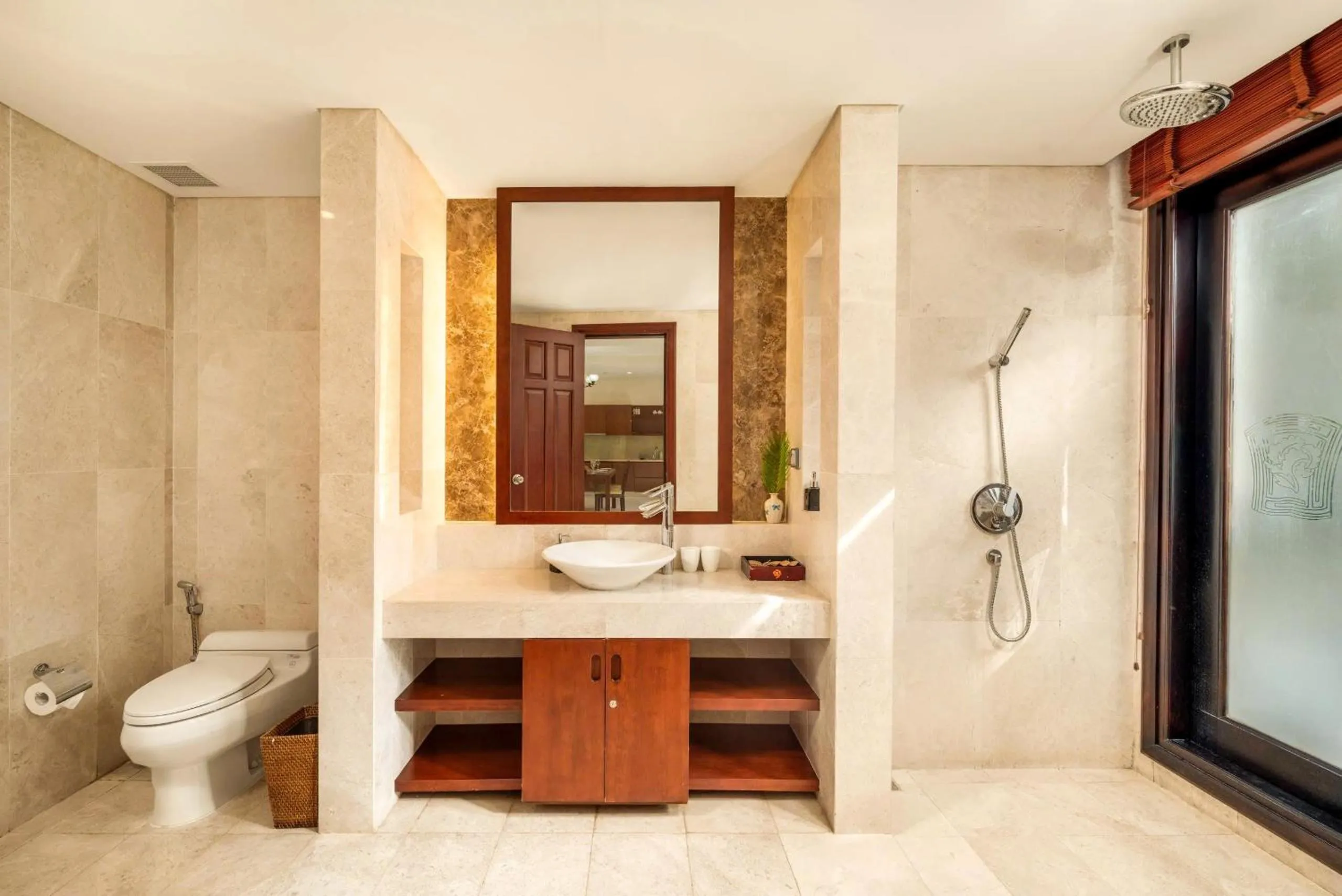 Shower in Resort Villas Da Nang By Abogo