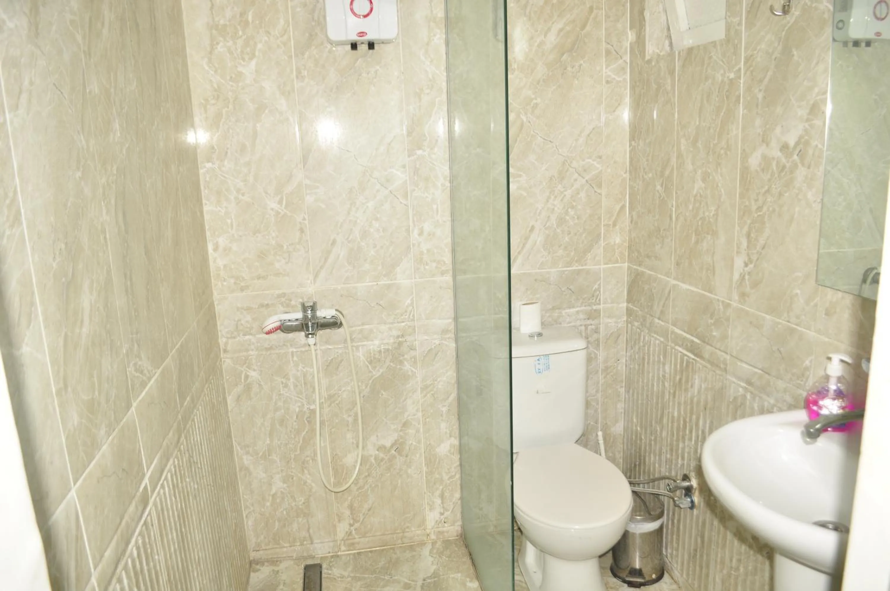 Shower in Kemer Park Hotel