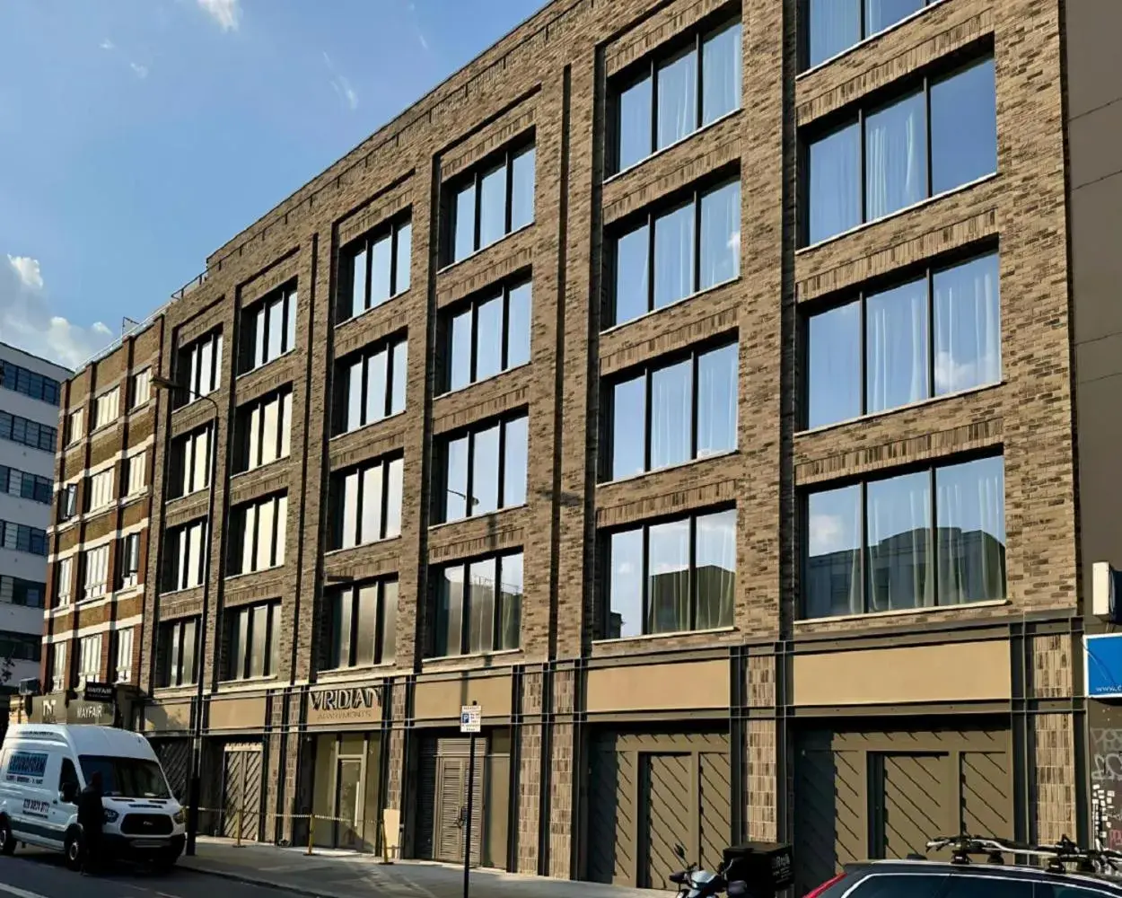 Property building in London City East by Viridian Apartments Property building in London City East by Viridian Apartments