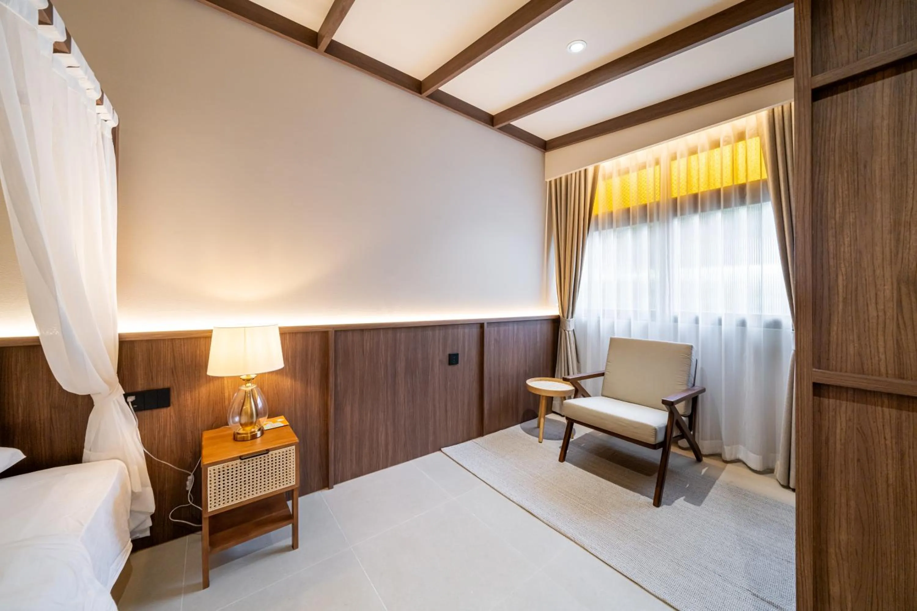 Bed in Athithara Homestay