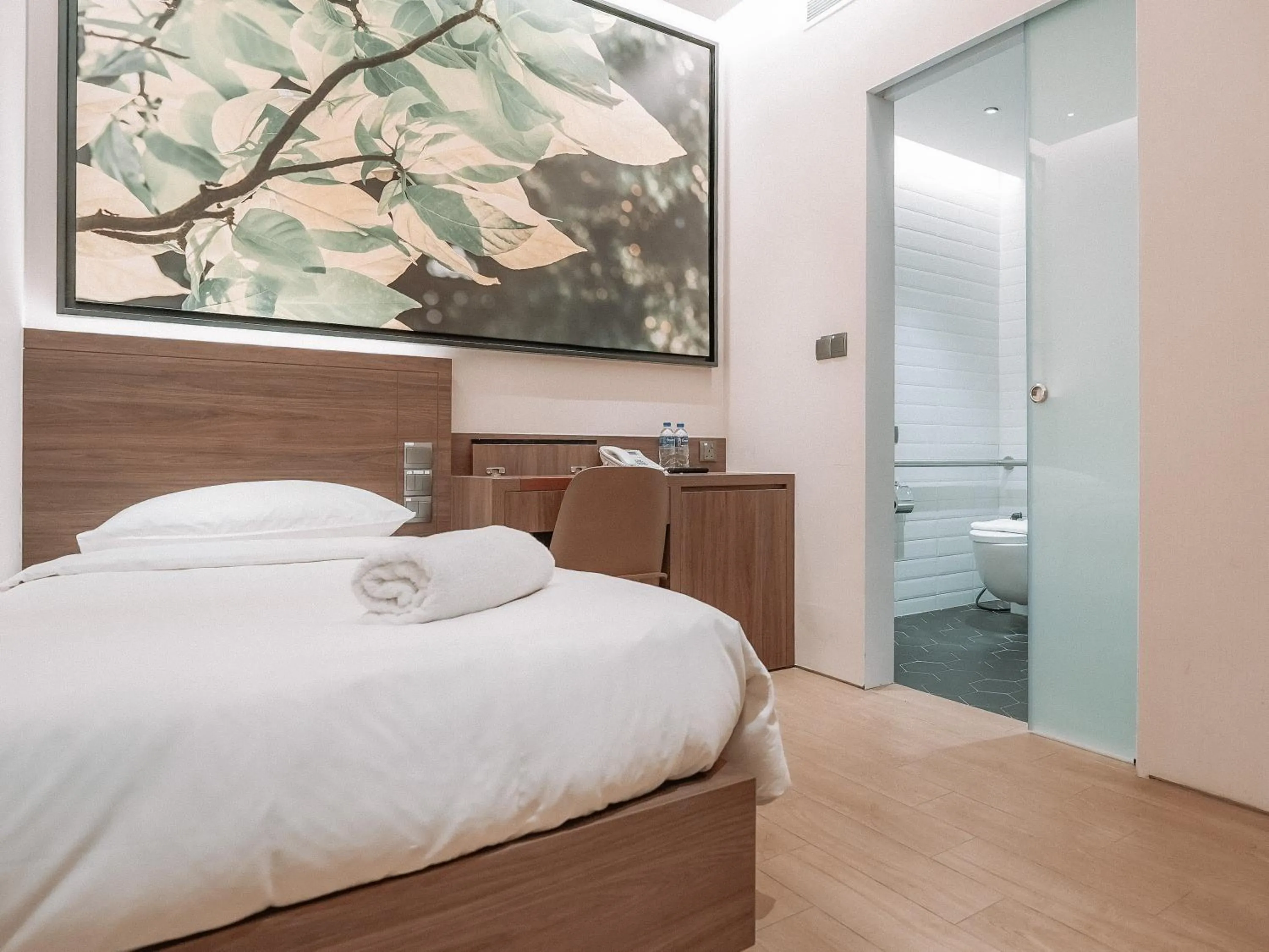 Bed in A Hotel Bugis