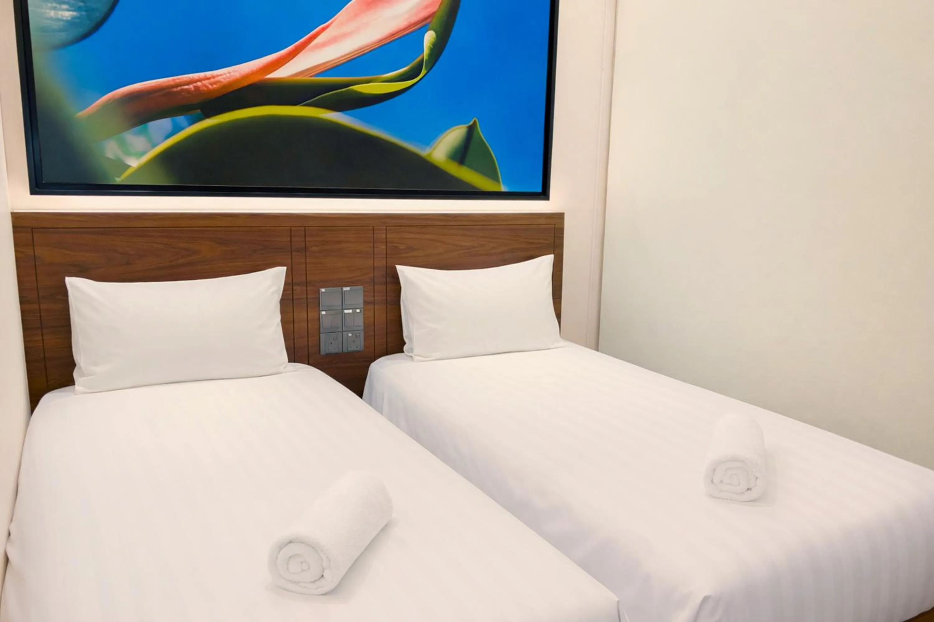 Bed in A Hotel Bugis