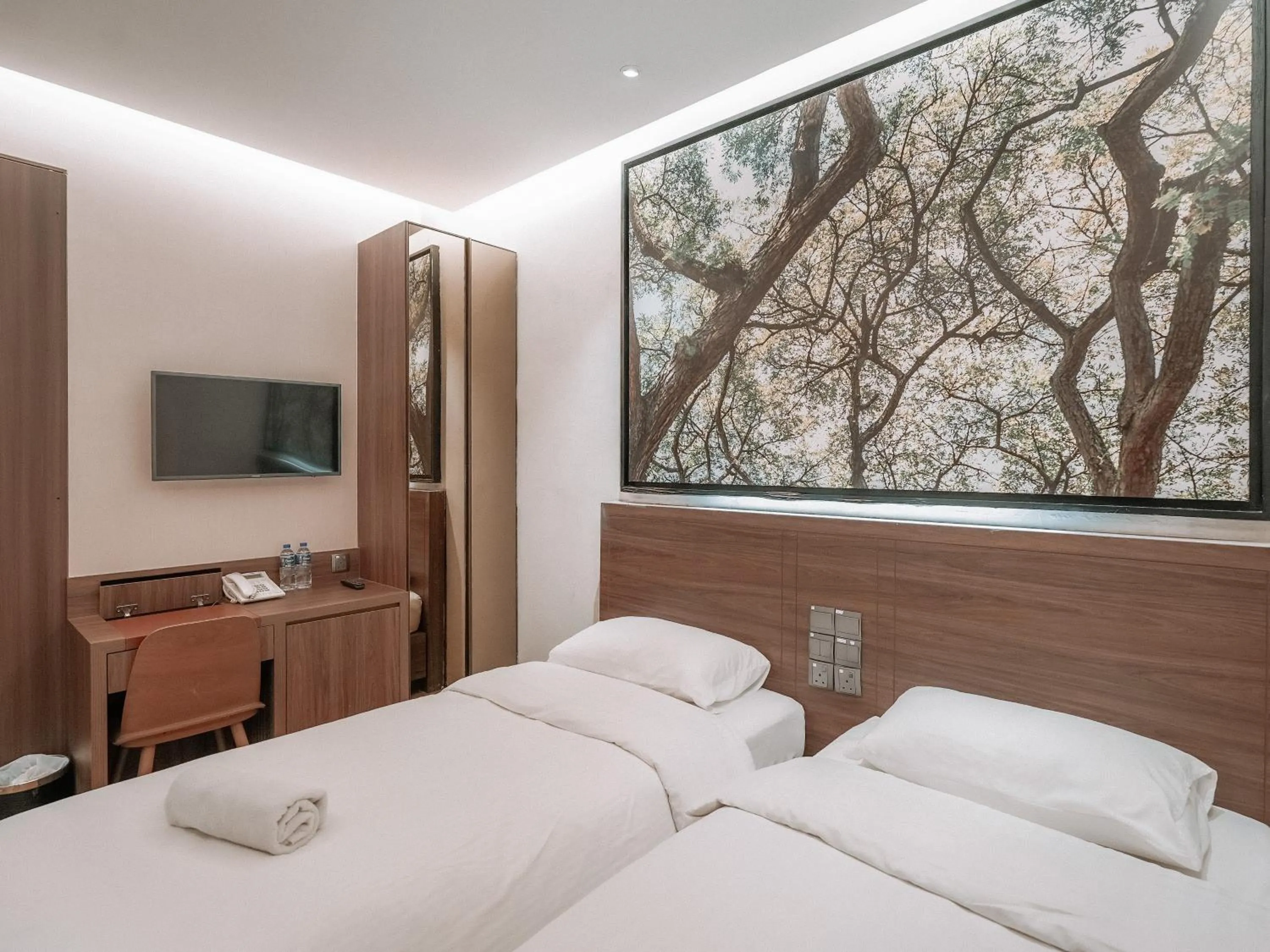 Bed in A Hotel Bugis