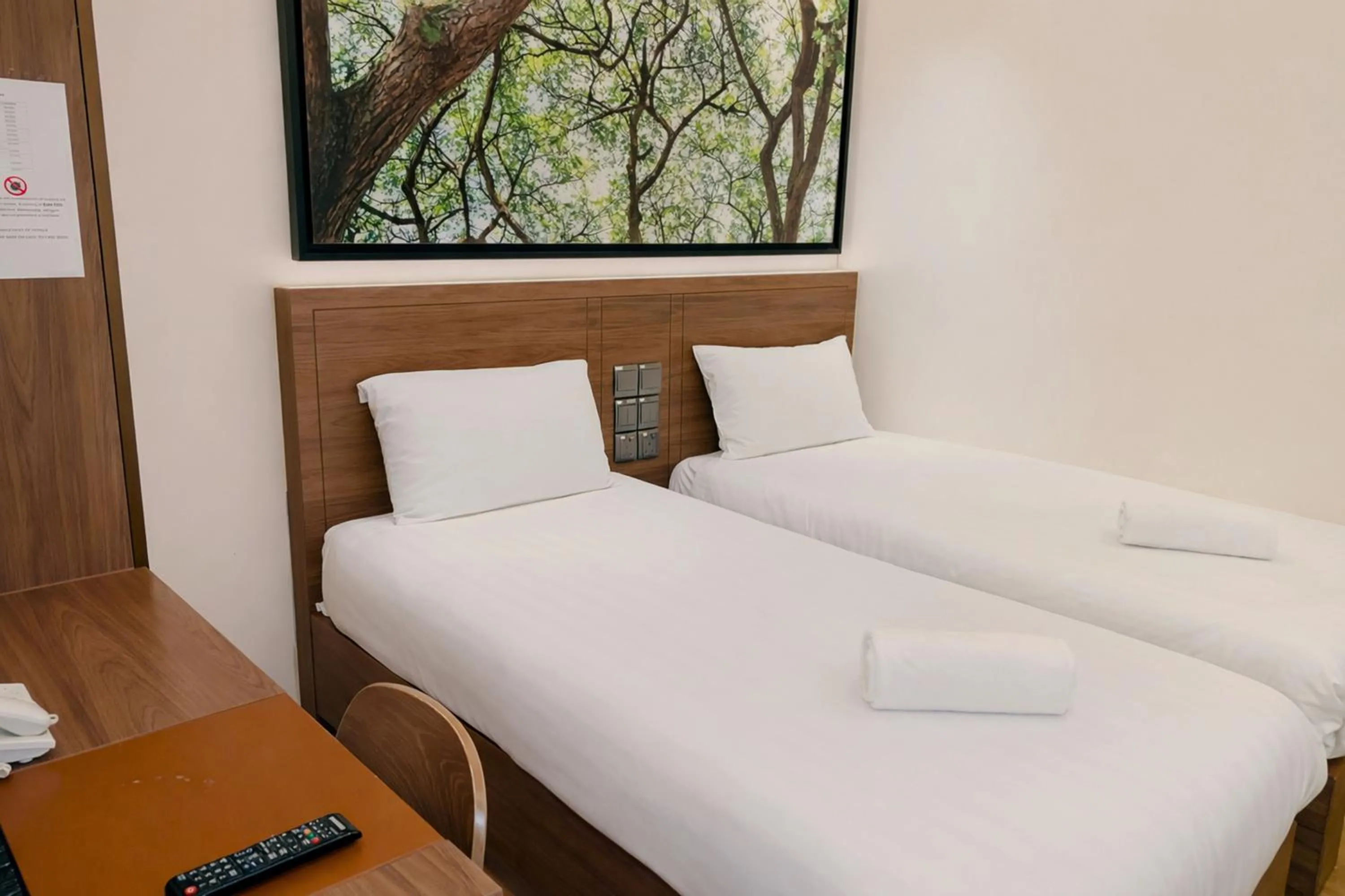 Bed in A Hotel Bugis