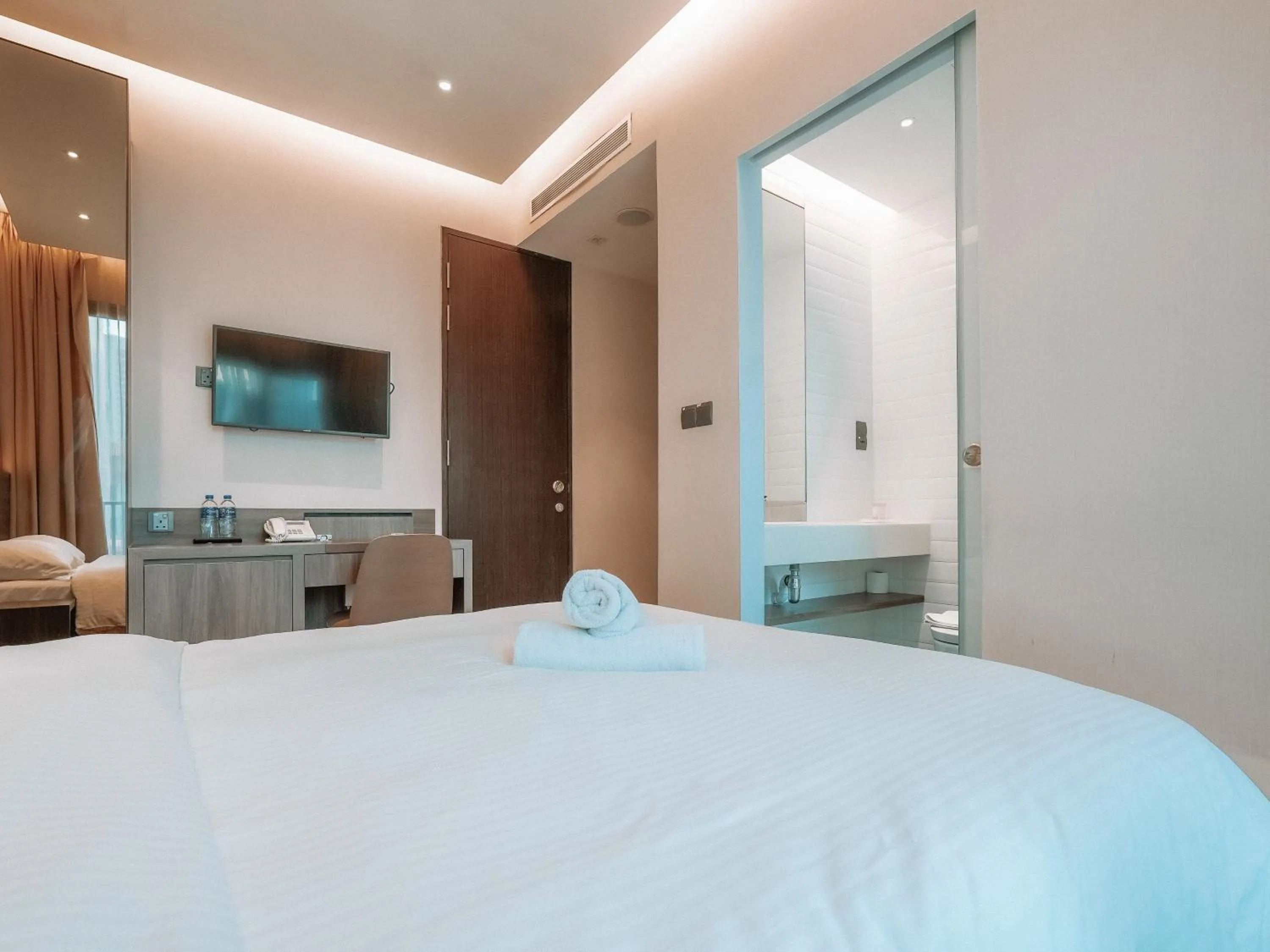 Bed in A Hotel Bugis