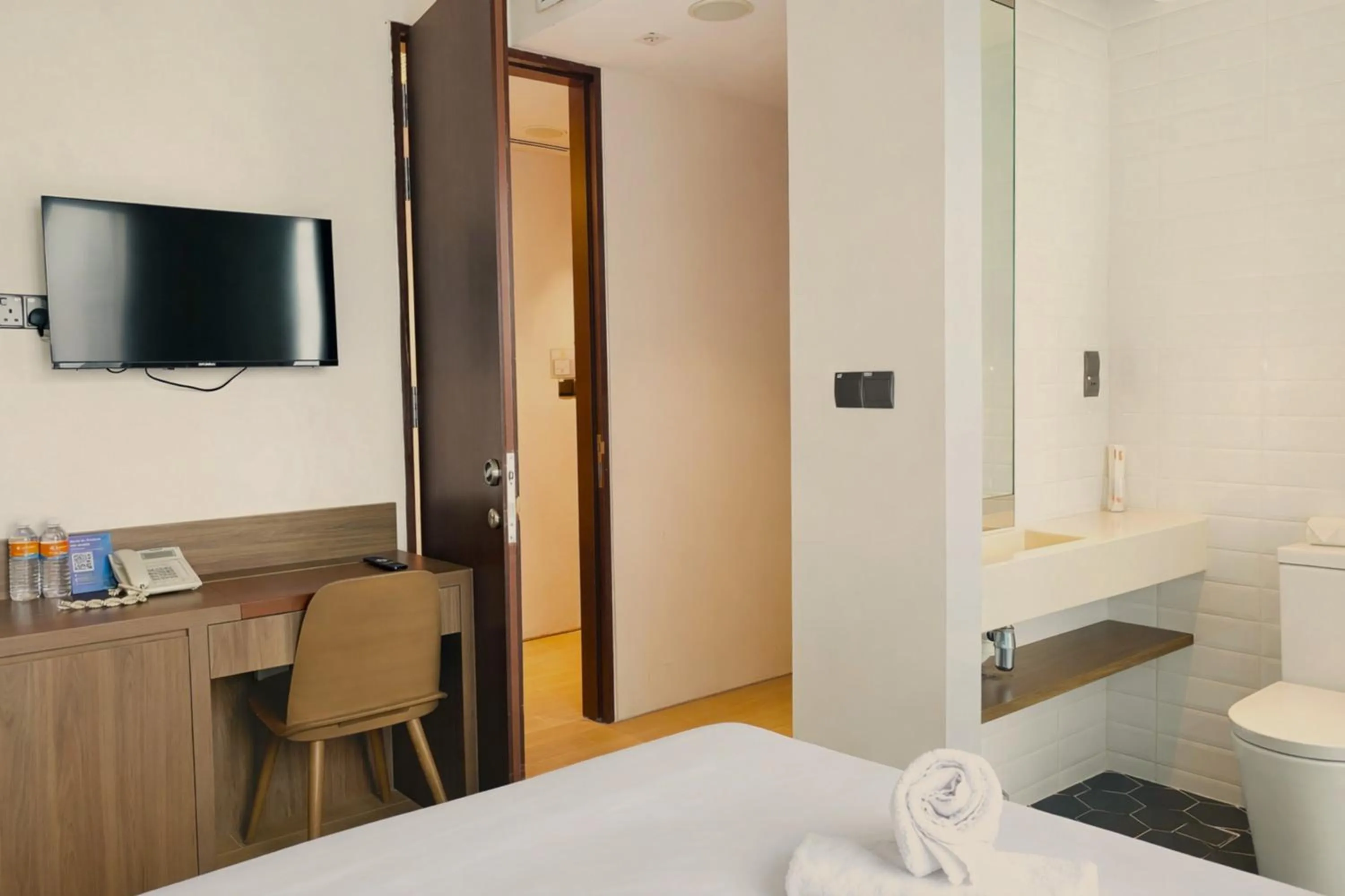 Bed in A Hotel Bugis