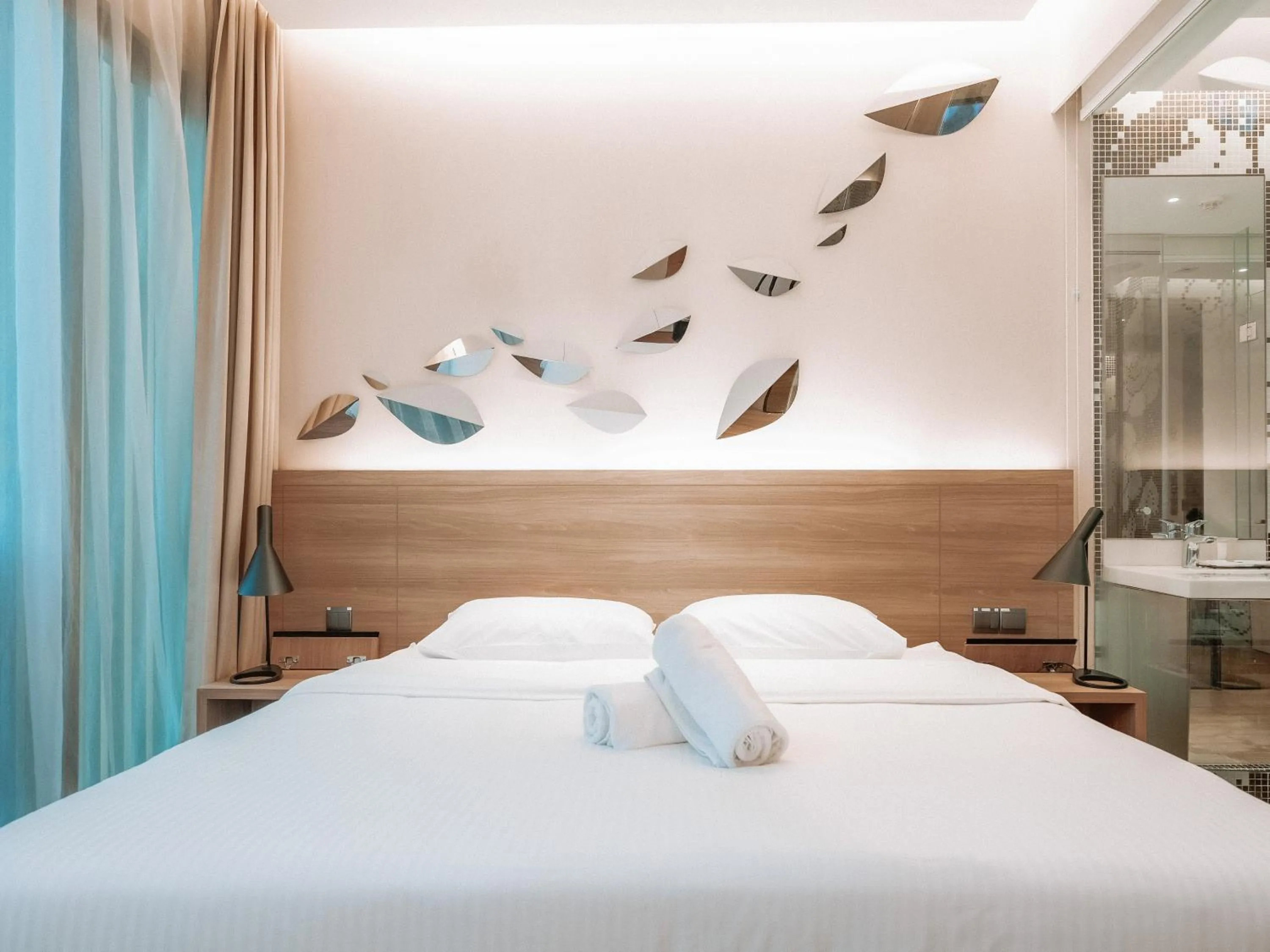 Bed in A Hotel Bugis