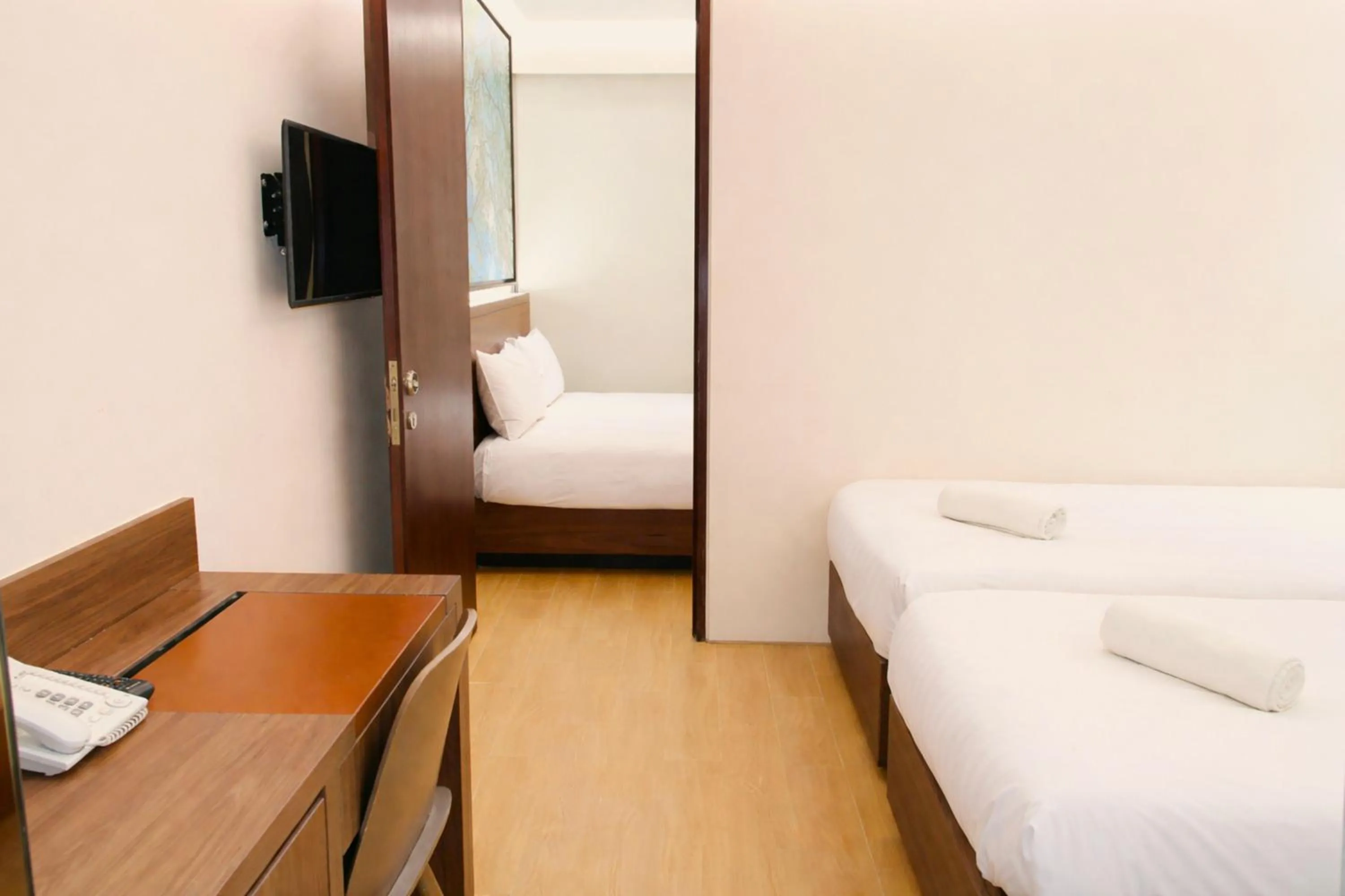 Bed in A Hotel Bugis