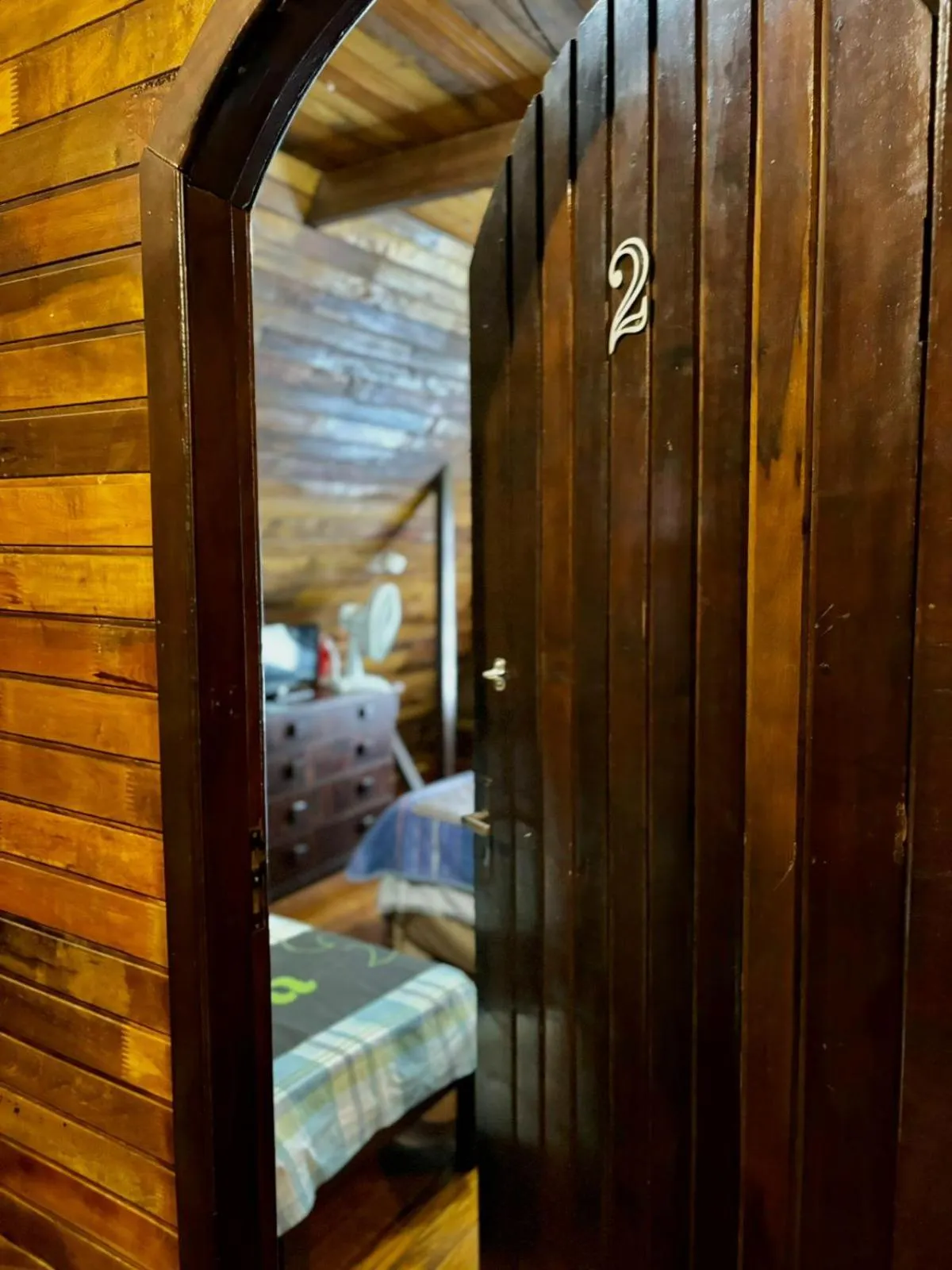 Decorative detail in Chalé das Neves