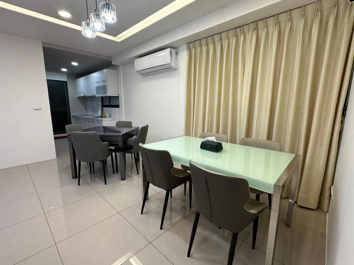 Dining area in Lan Yang Resort Four Seasons