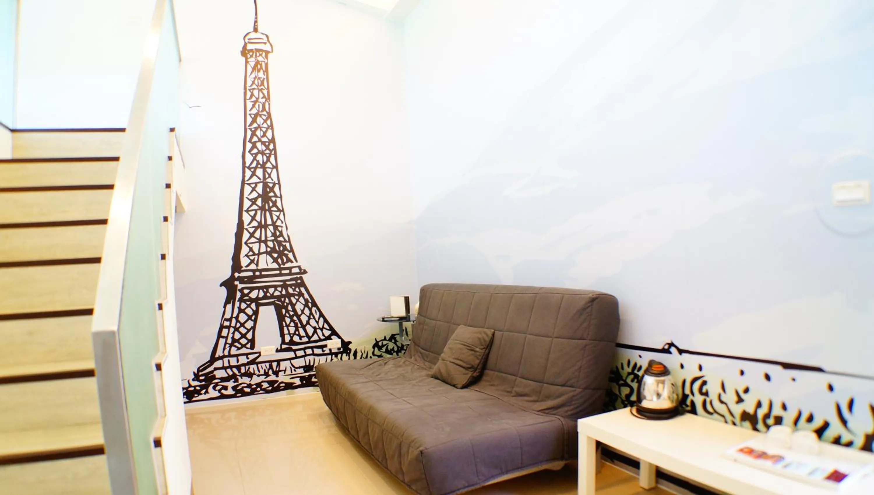 Living room in Lan Yang Resort Four Seasons