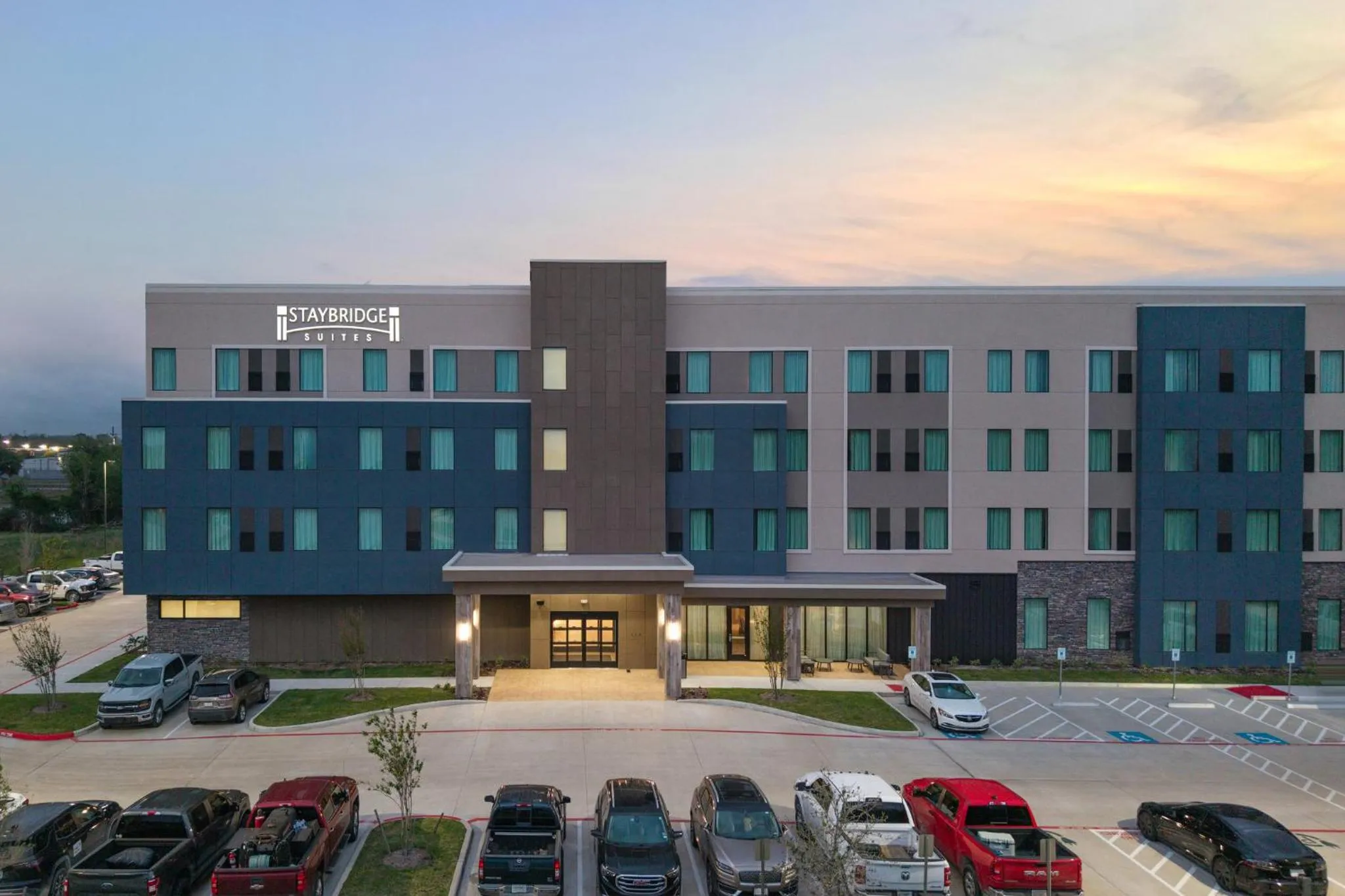 Property building in Staybridge Suites Port Arthur - by IHG