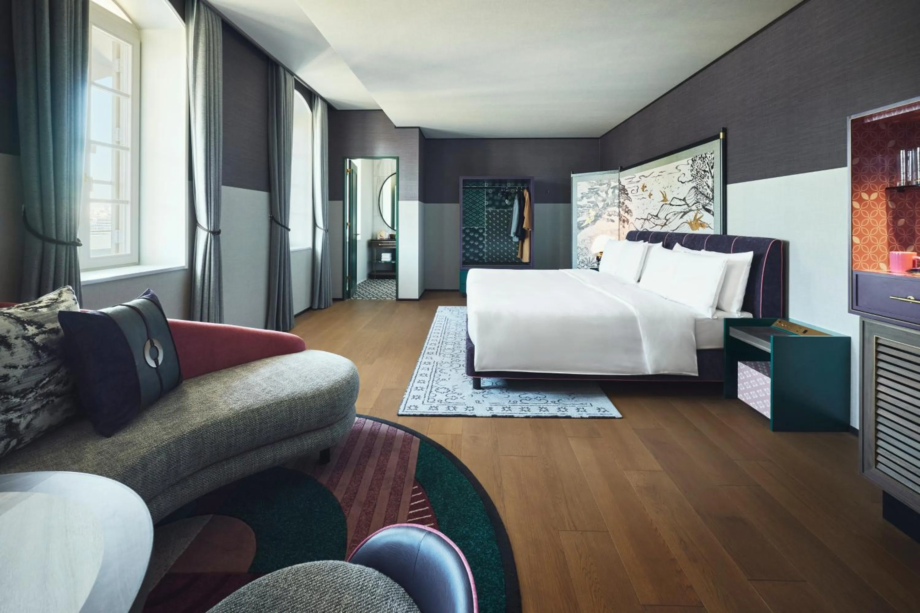 Photo of the whole room, Bed in Hotel Indigo Nagasaki Glover Street by IHG