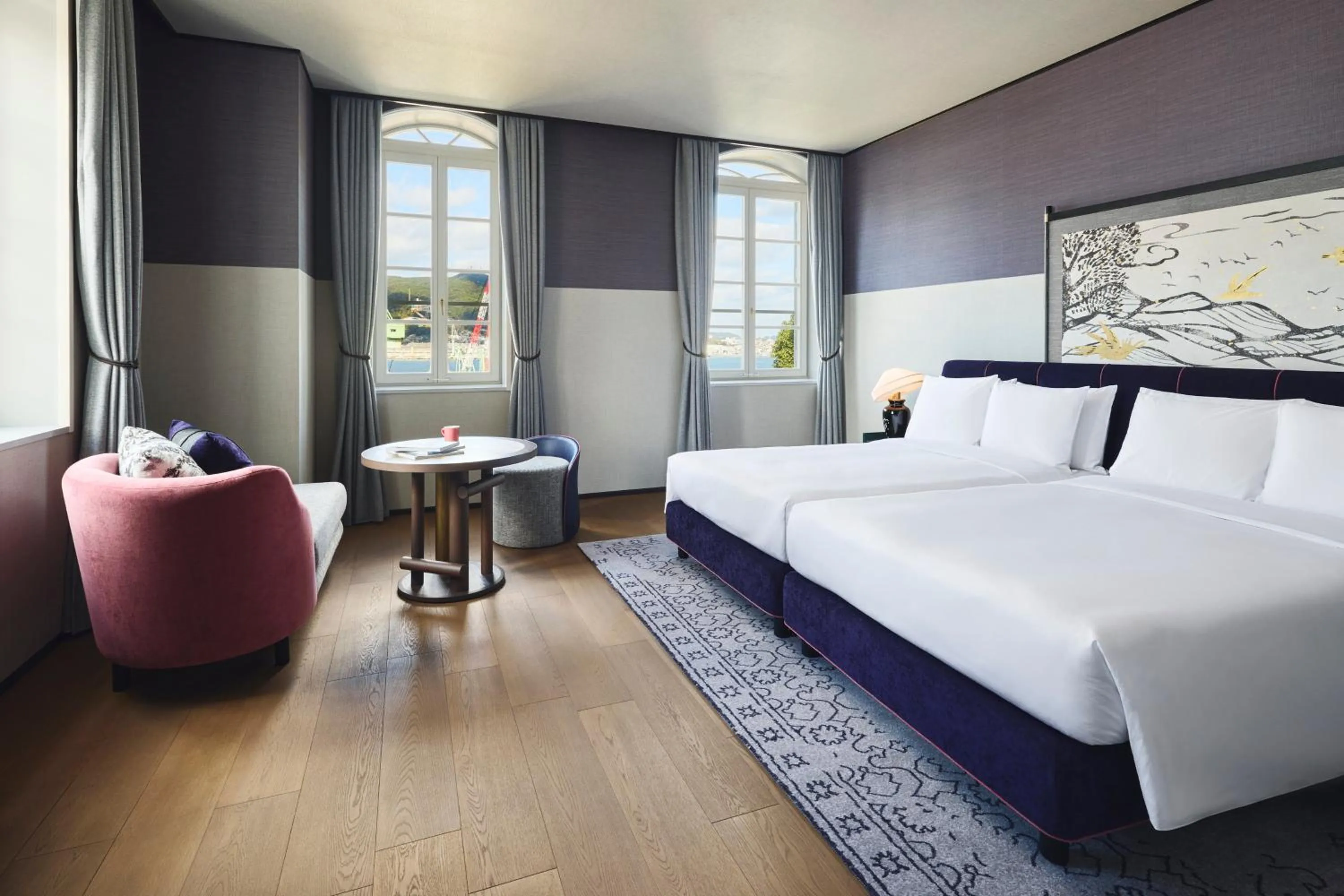 Photo of the whole room, Bed in Hotel Indigo Nagasaki Glover Street by IHG