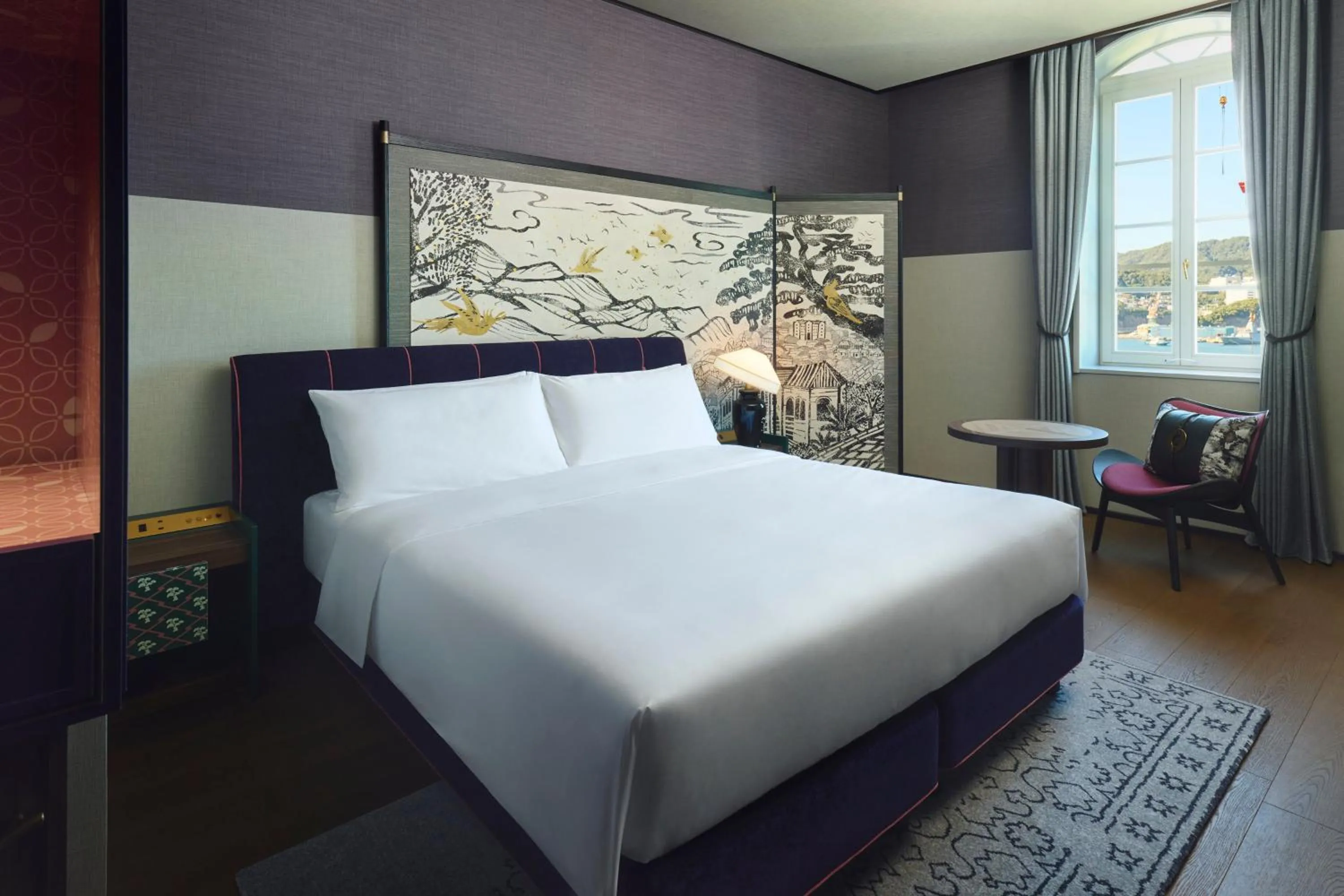 Photo of the whole room, Bed in Hotel Indigo Nagasaki Glover Street by IHG