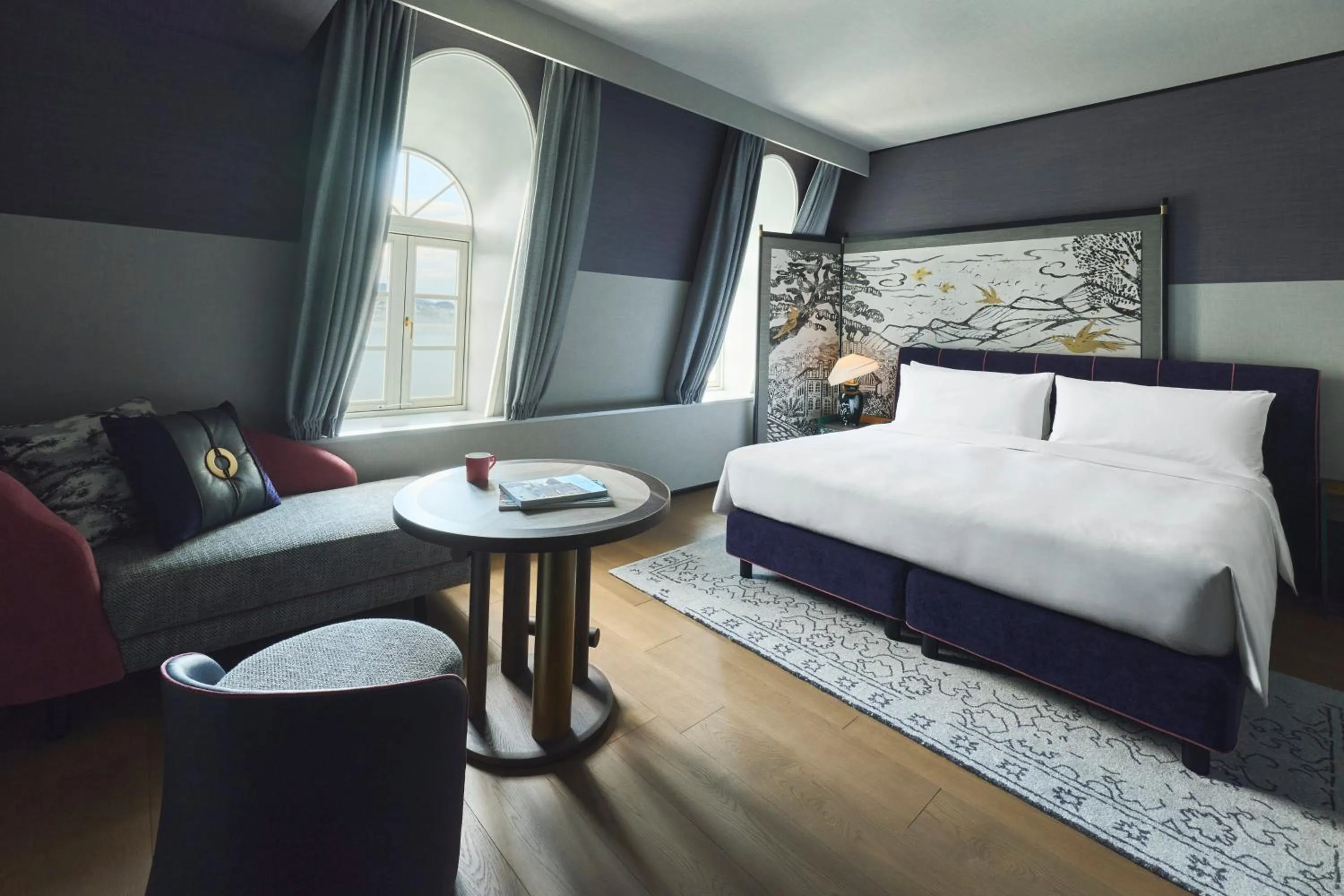 Photo of the whole room, Bed in Hotel Indigo Nagasaki Glover Street by IHG