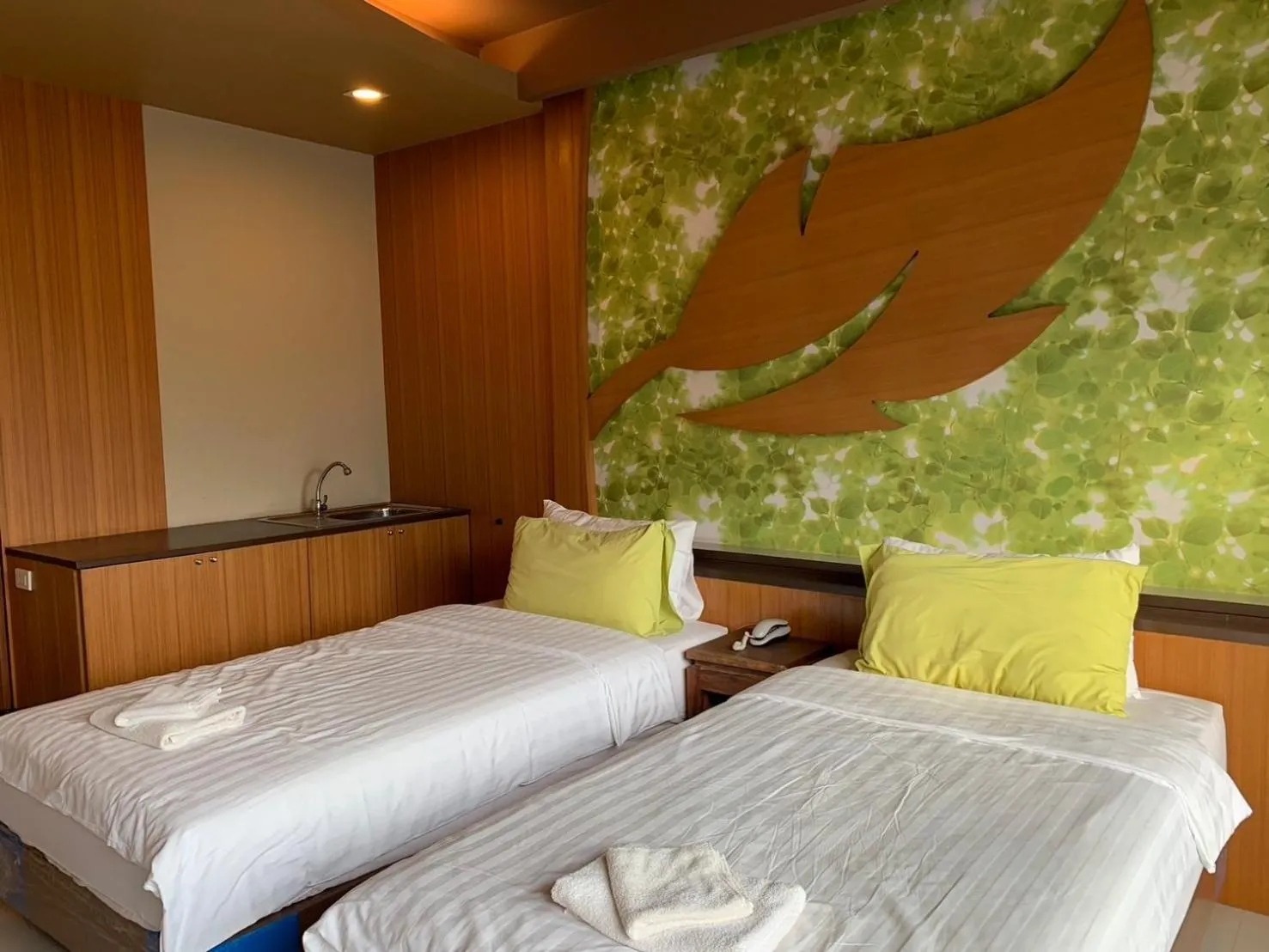 Bed in Le Ram Hotel No windows