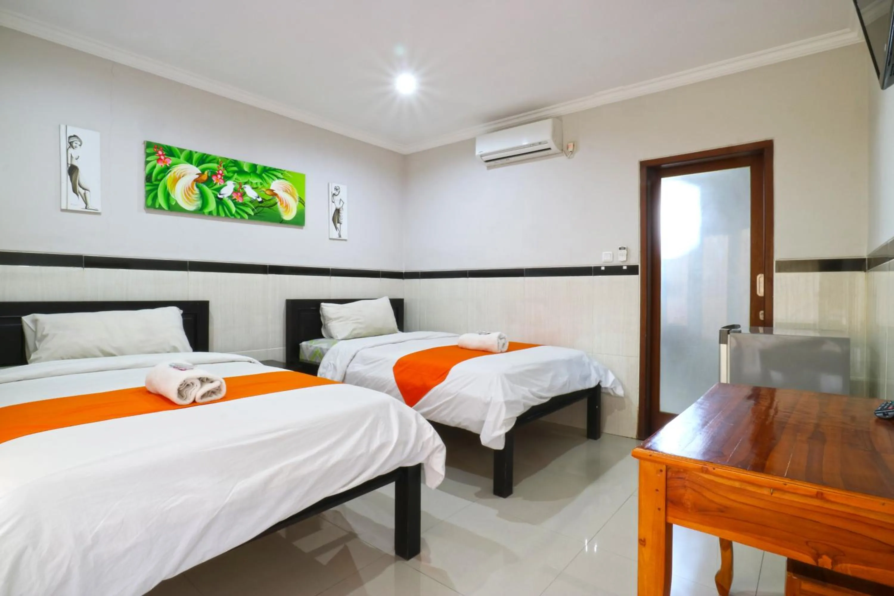 Bedroom, Bed in Rena Segara House Kuta