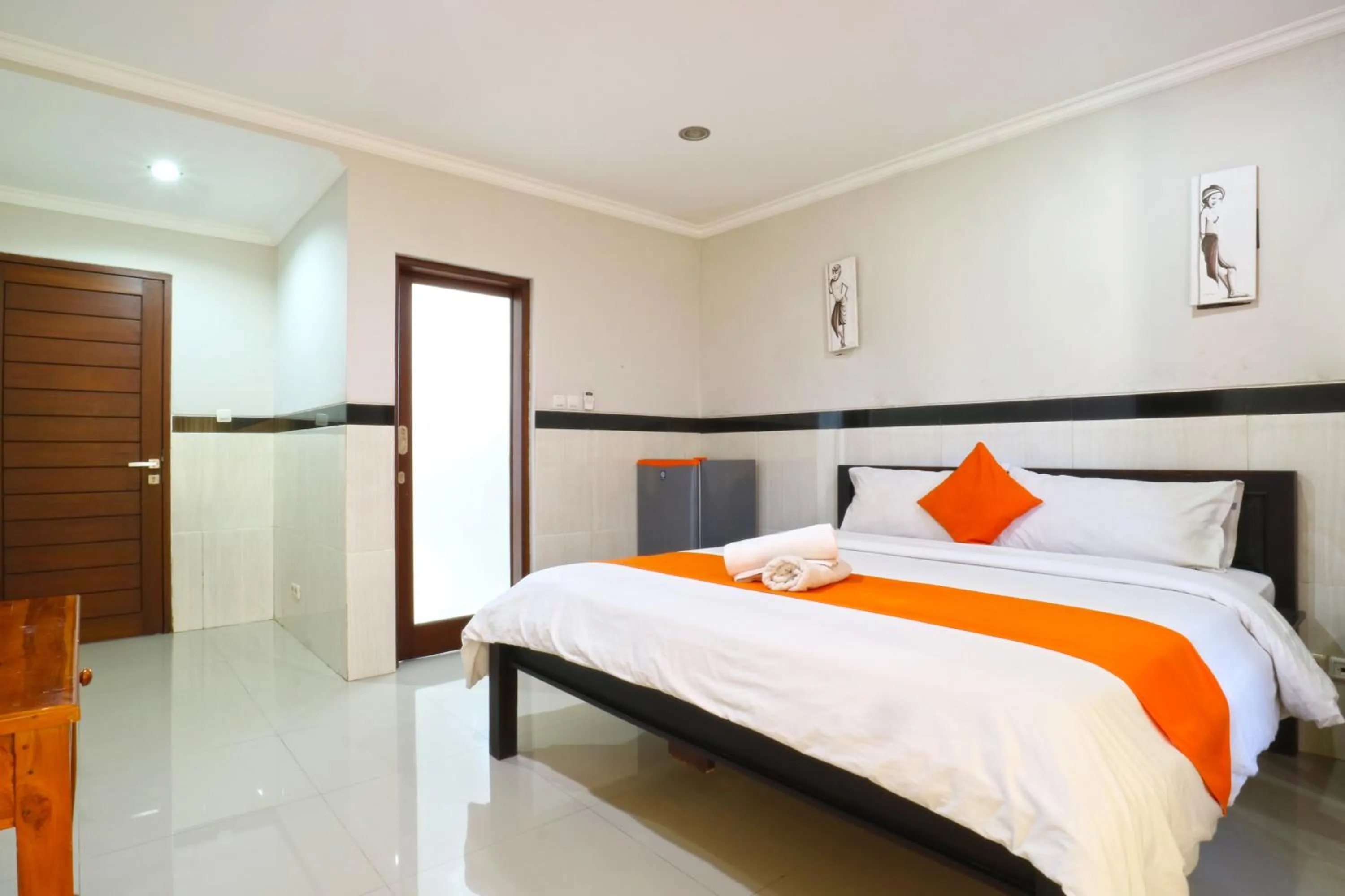 Bedroom, Bed in Rena Segara House Kuta