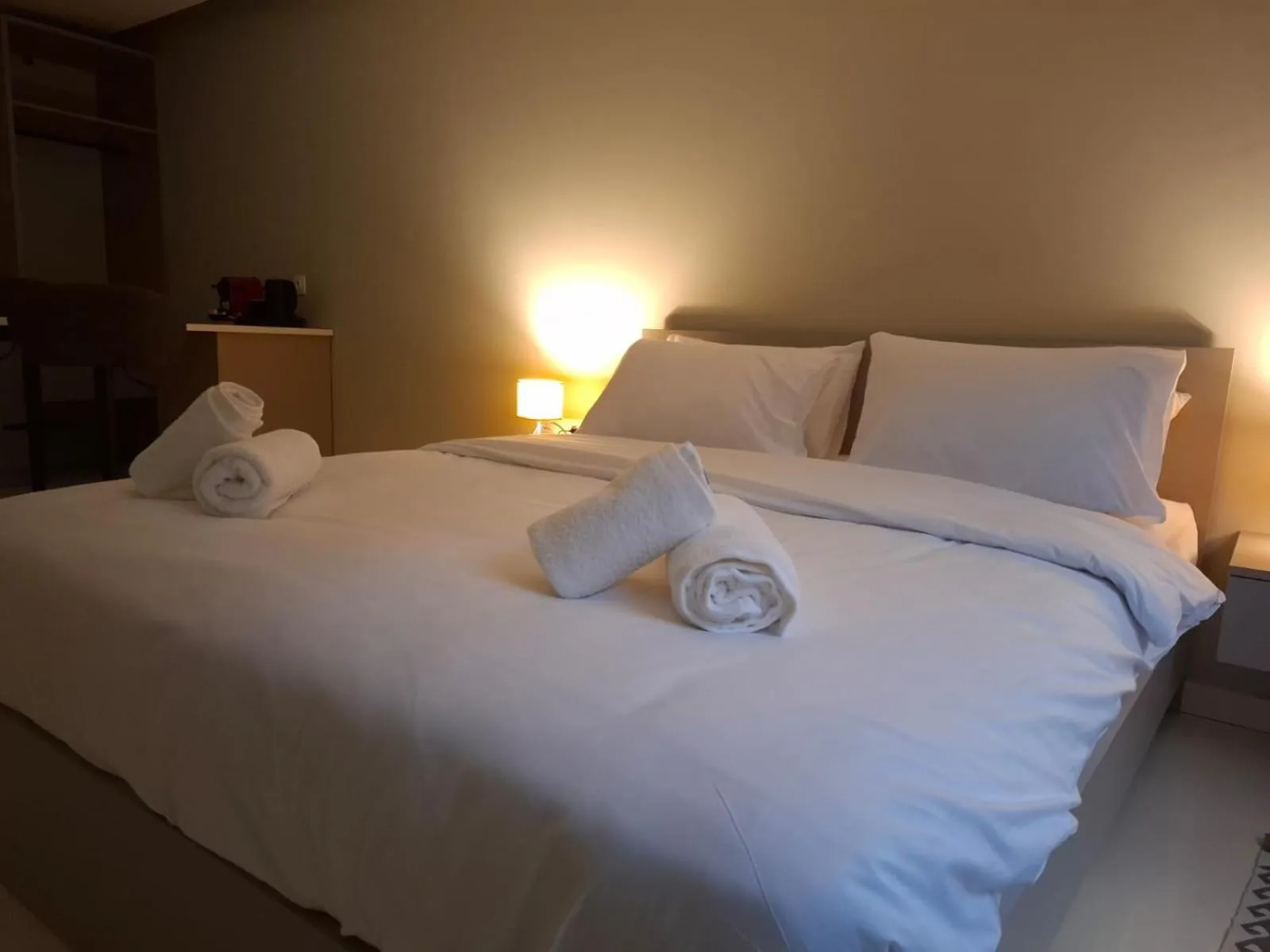 View (from property/room), Bed in Figleaf Kypseli