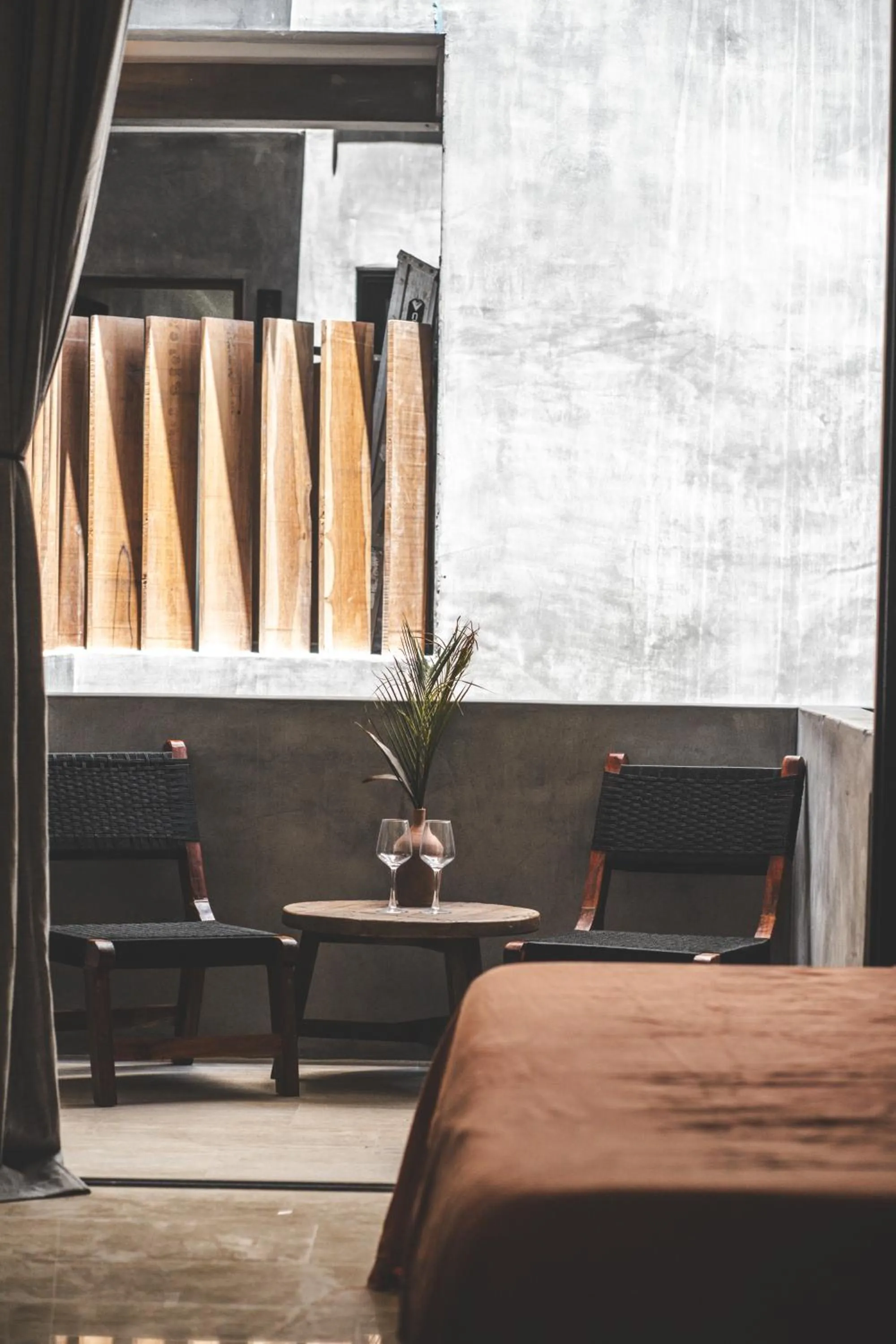 Balcony/Terrace, Bed in Urbano by Sundara