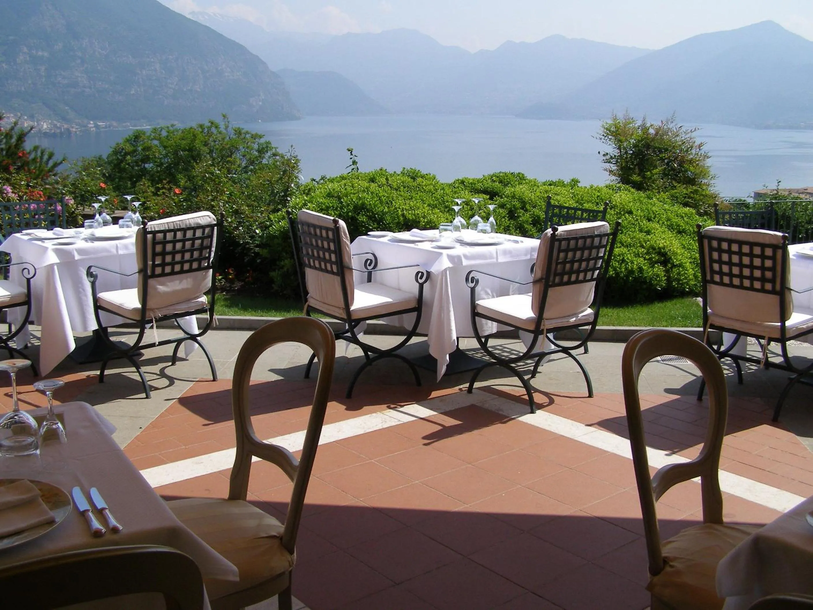 Bird's eye view in Romantik Hotel Relais Mirabella Iseo