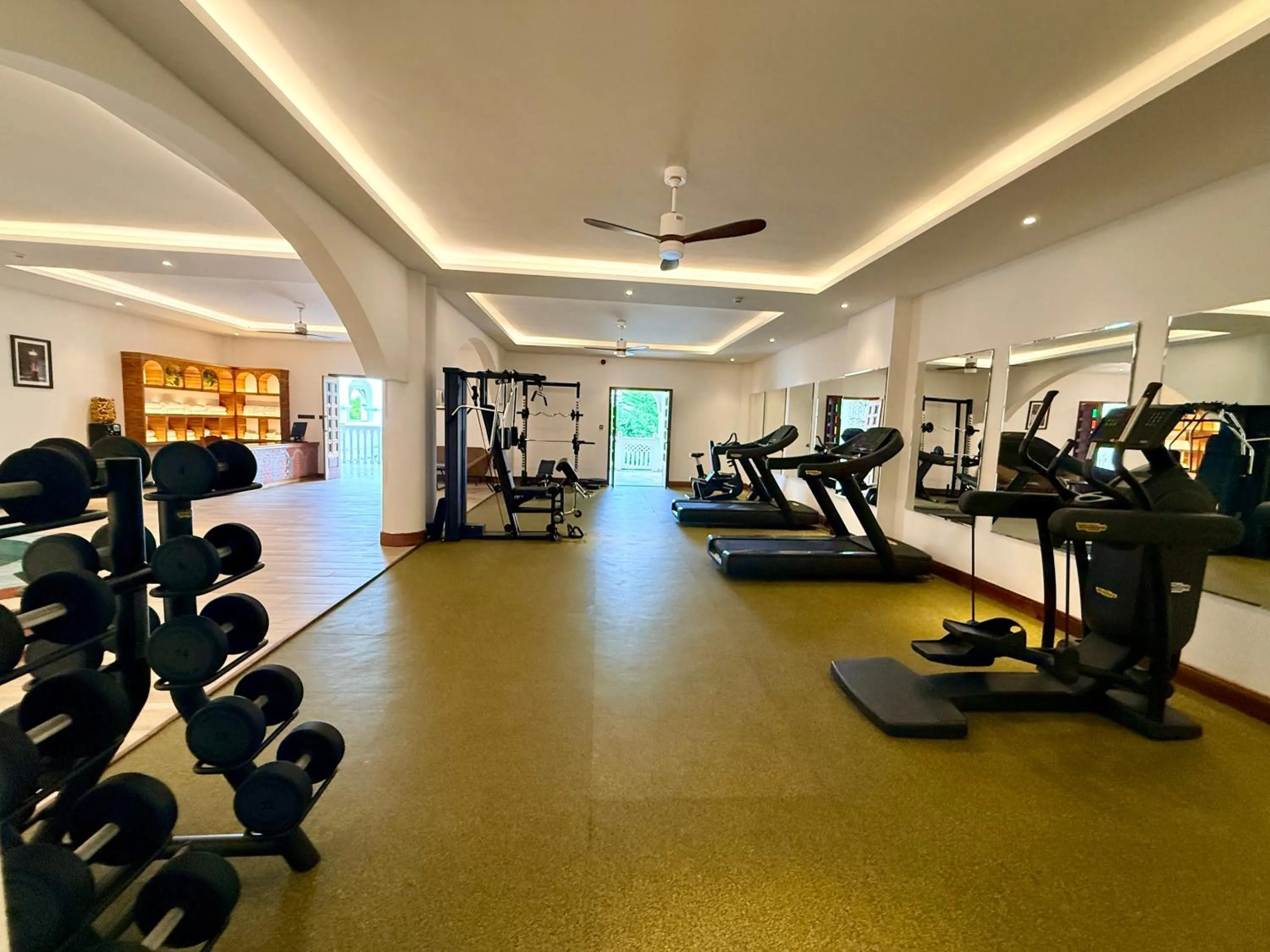 Fitness centre/facilities in Shukran Palace